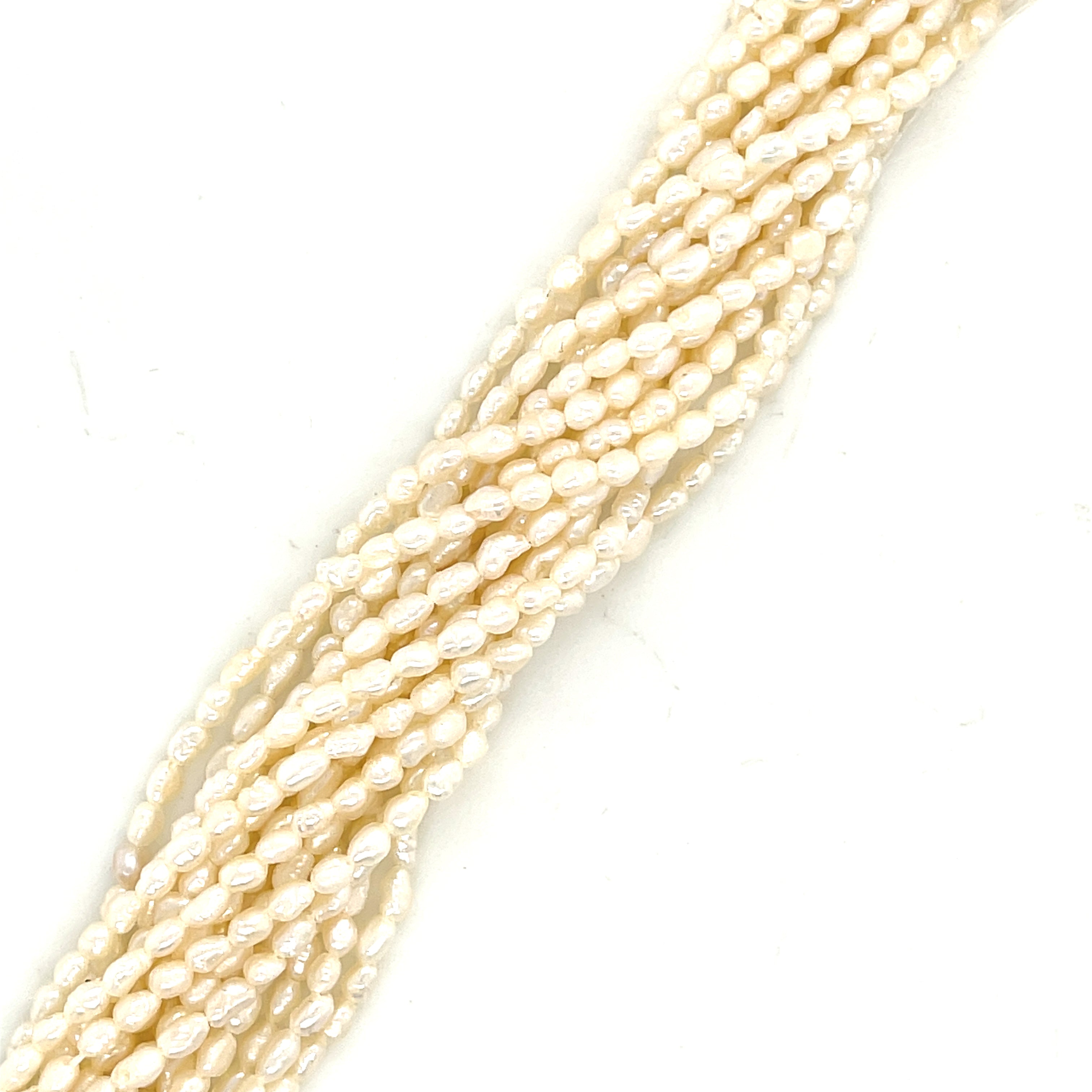 Fresh Water Rice Pearl Strands, Jewelry Strand