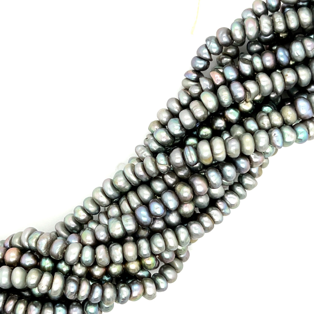 Fresh Water Pearls,  Fresh Water Button Pearl Strands, jewelry supplies