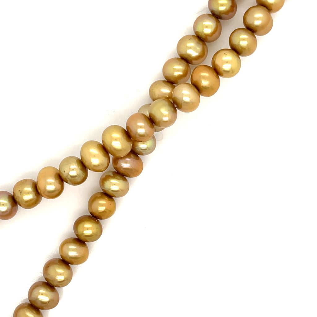 Fresh Water Pearls,  Fresh Water Button Pearl Strands, jewelry supplies