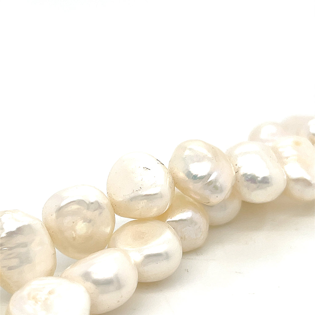 Fresh Water Pearls,  Fresh Water Button Pearl Strands, jewelry supplies