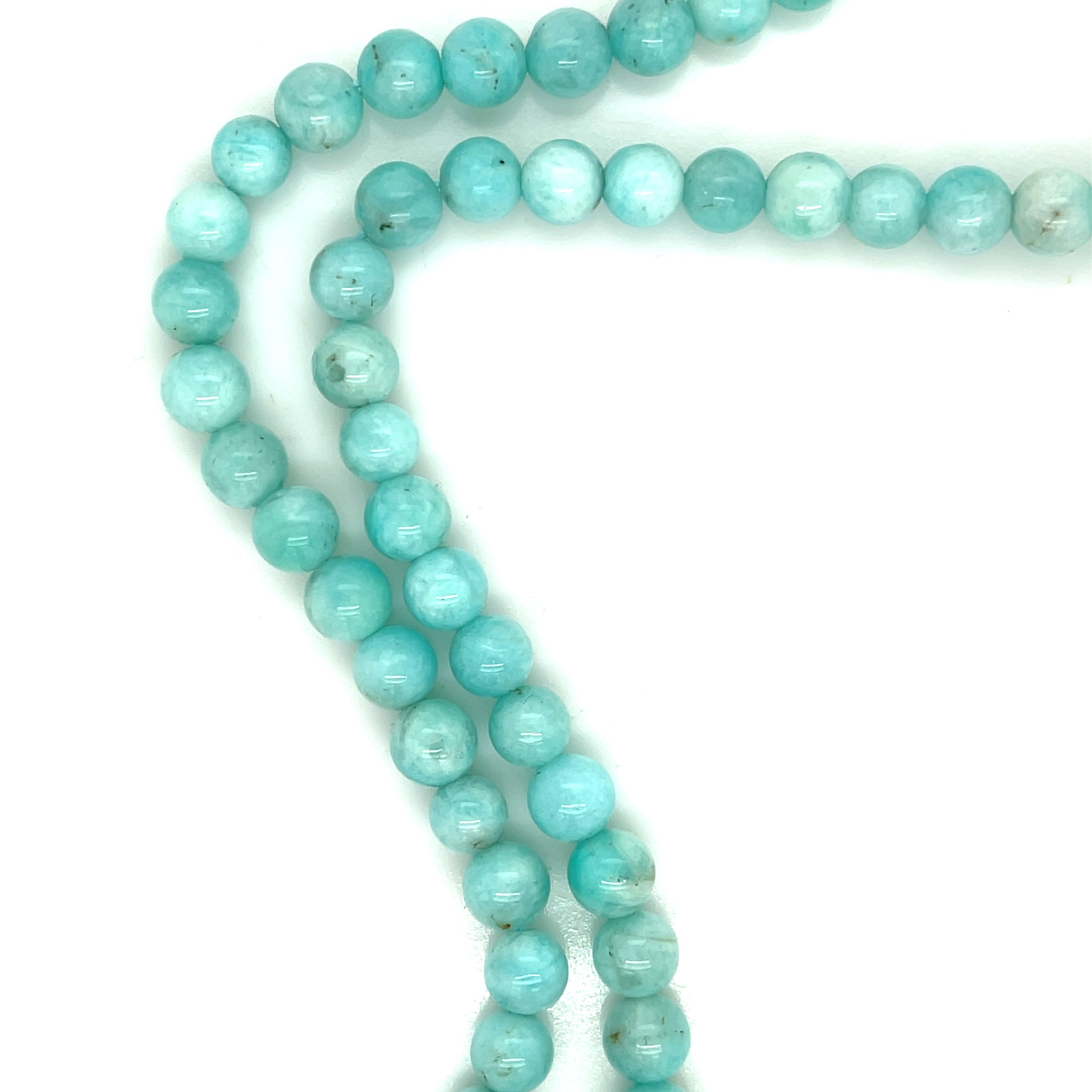Blue Opal Gemstone Strands, Jewelry supplies
