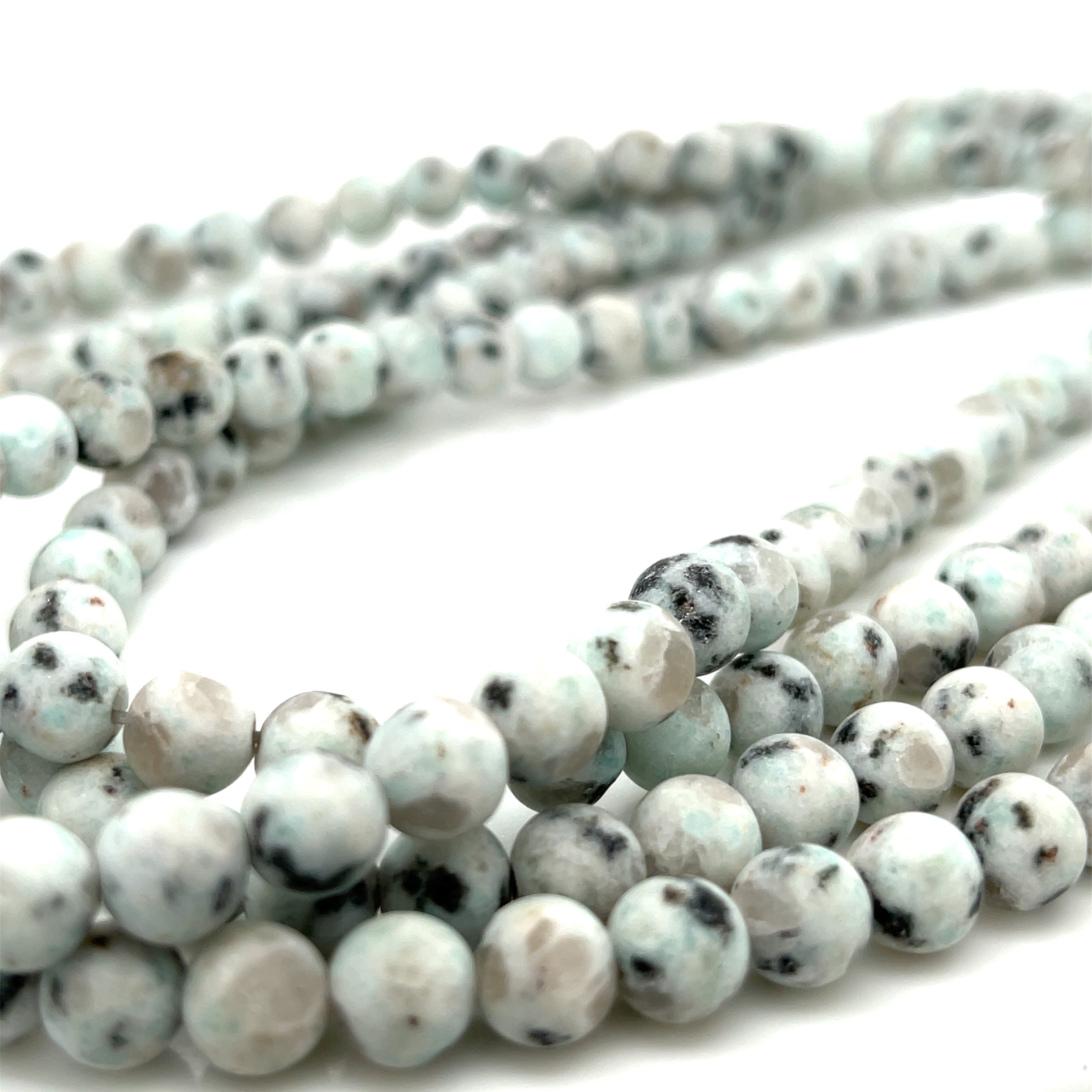 Kiwi Jasper  Gemstone Strands