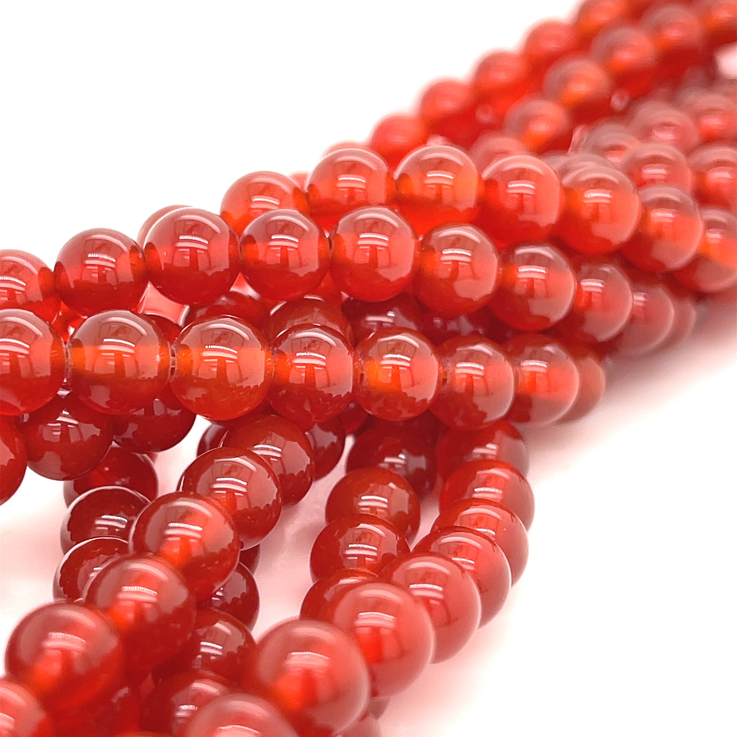 Carnelian Gemstone Strands, jewelry supply