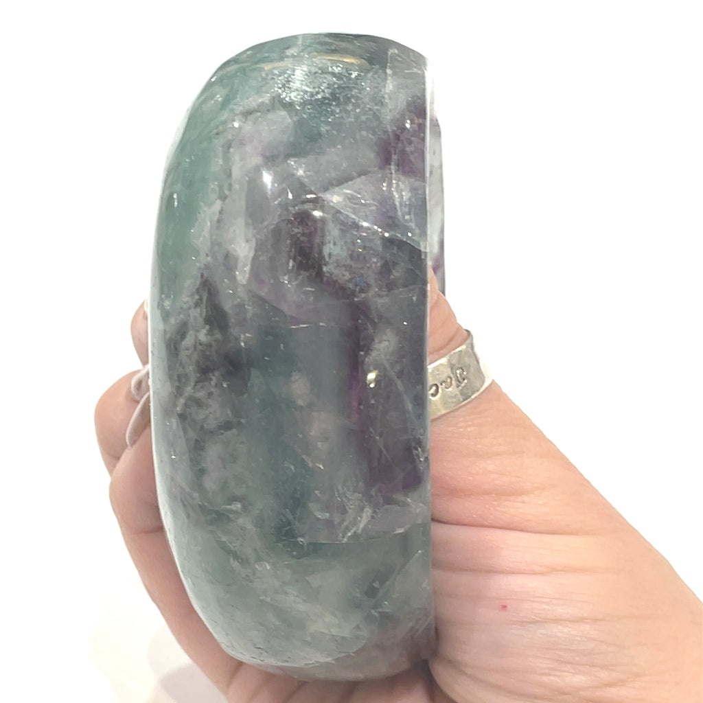 Fluorite gemstone bowl