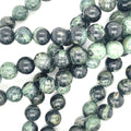 Kambaba Jasper gemstone strand, jewelry strands