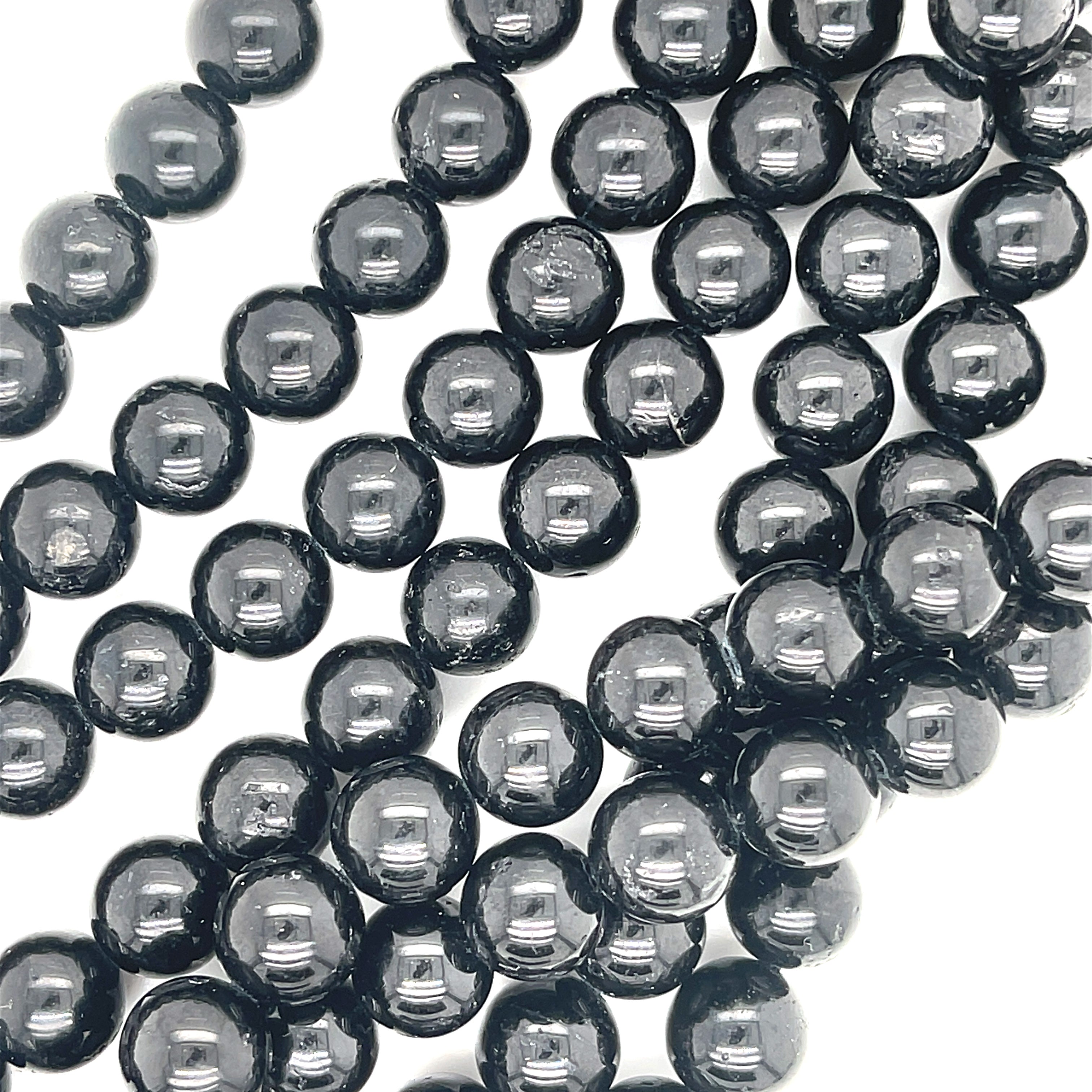 Black Tourmaline Gemstone Strands, jewelry supply