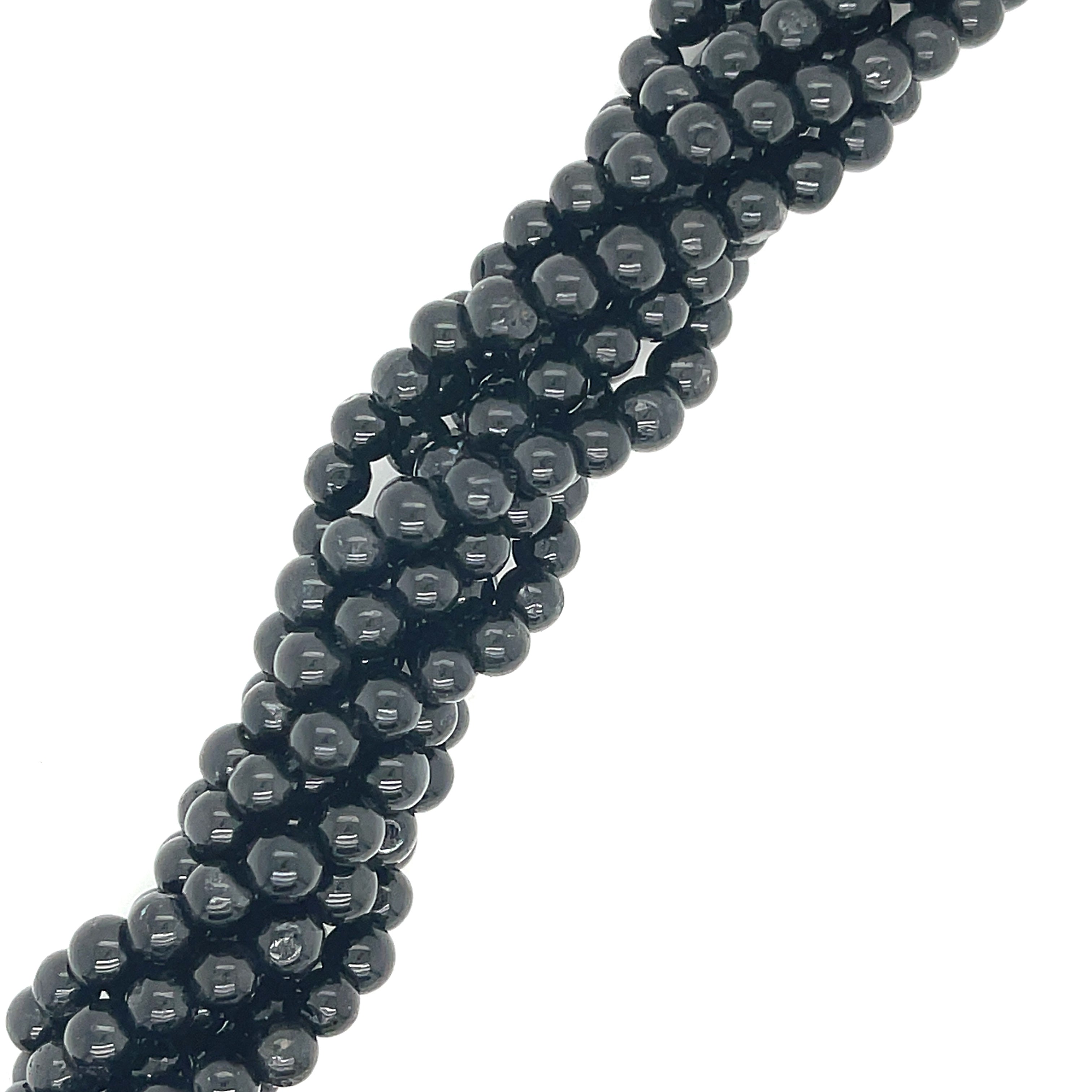 Black Tourmaline Gemstone Strands, jewelry supply