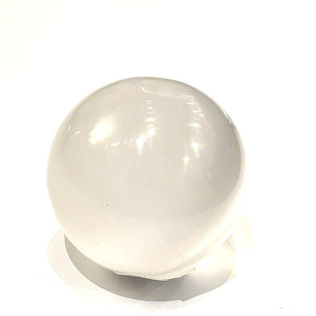 Selenite Gemstone spheres