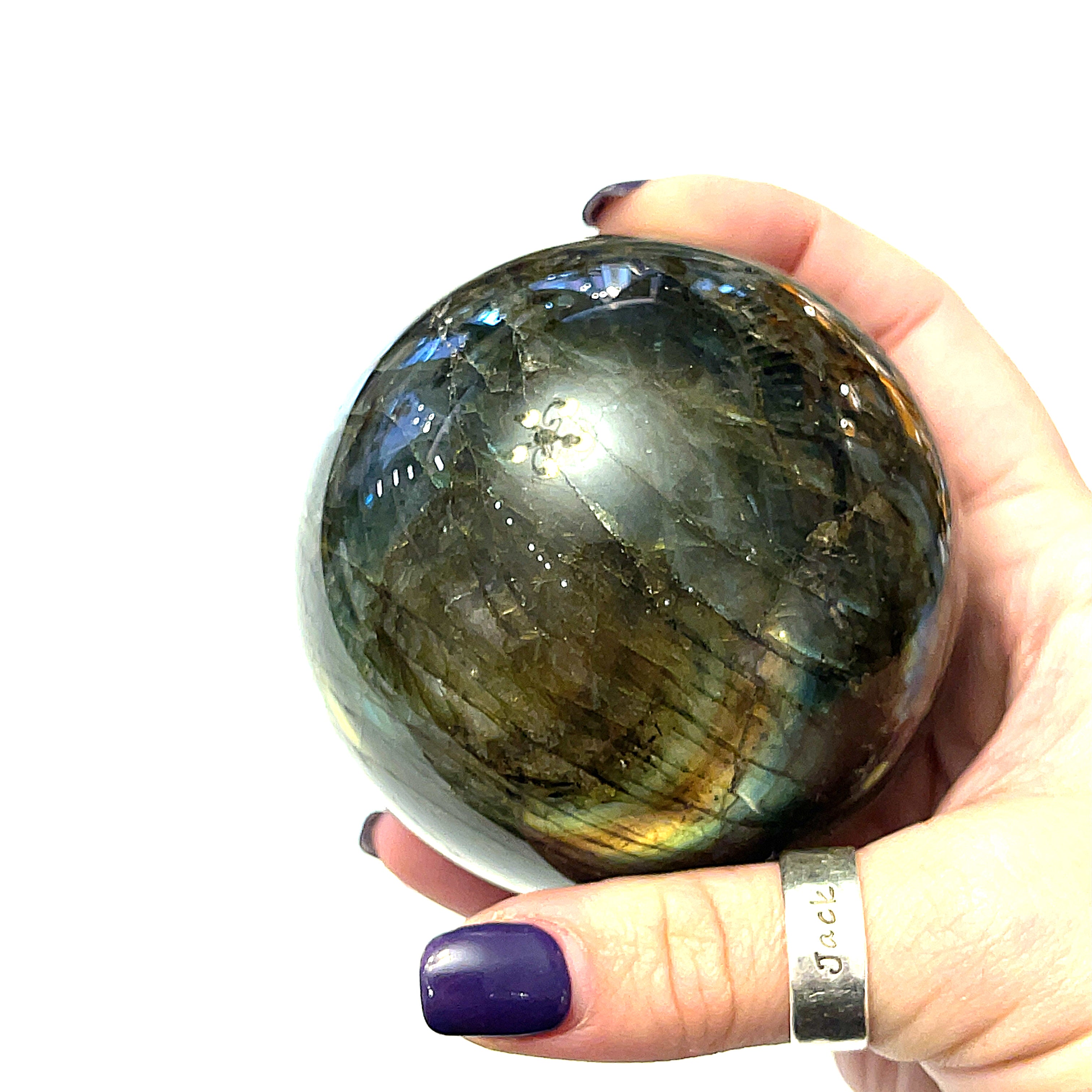 Labradorite Sphere gemstone