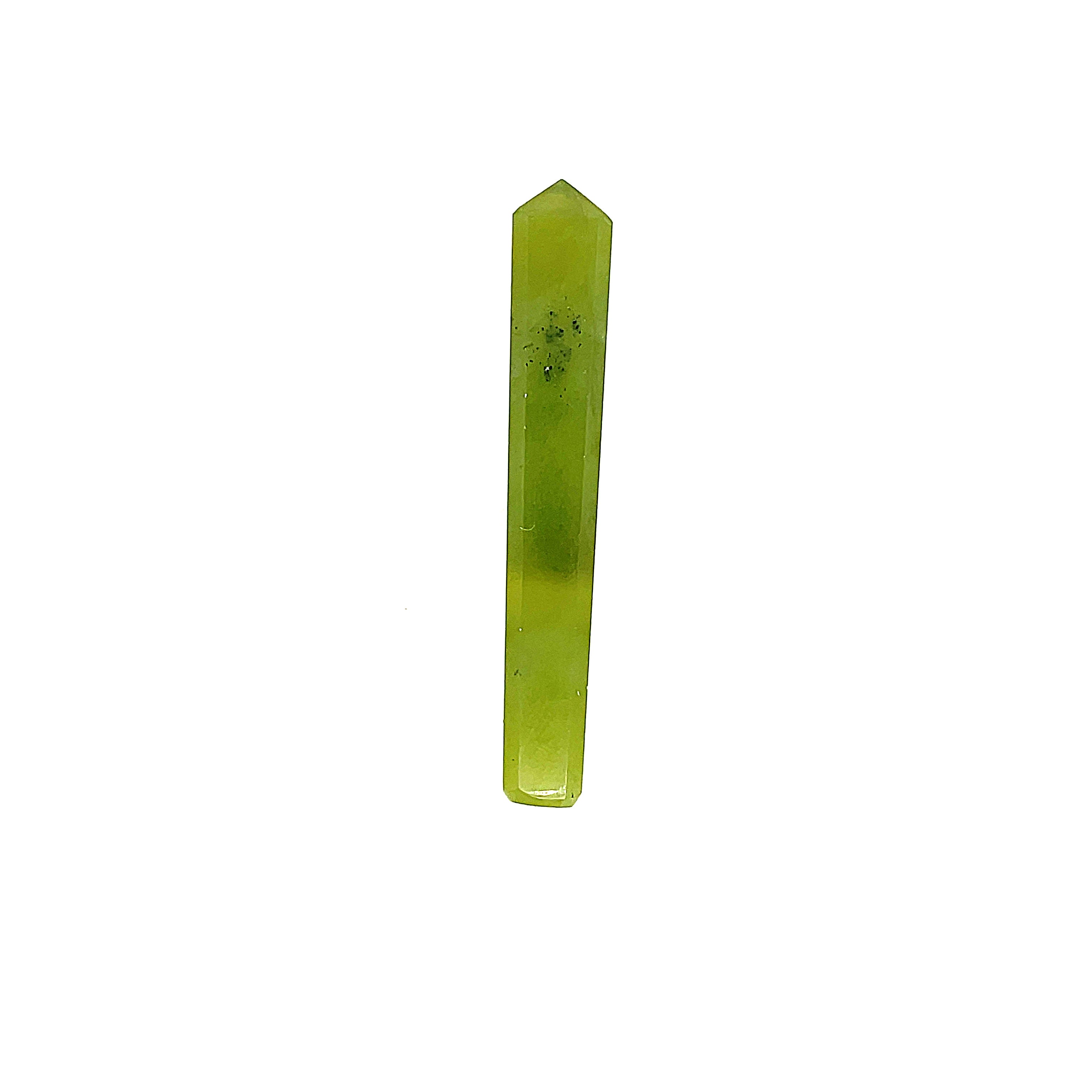 Peridot gemstone Points