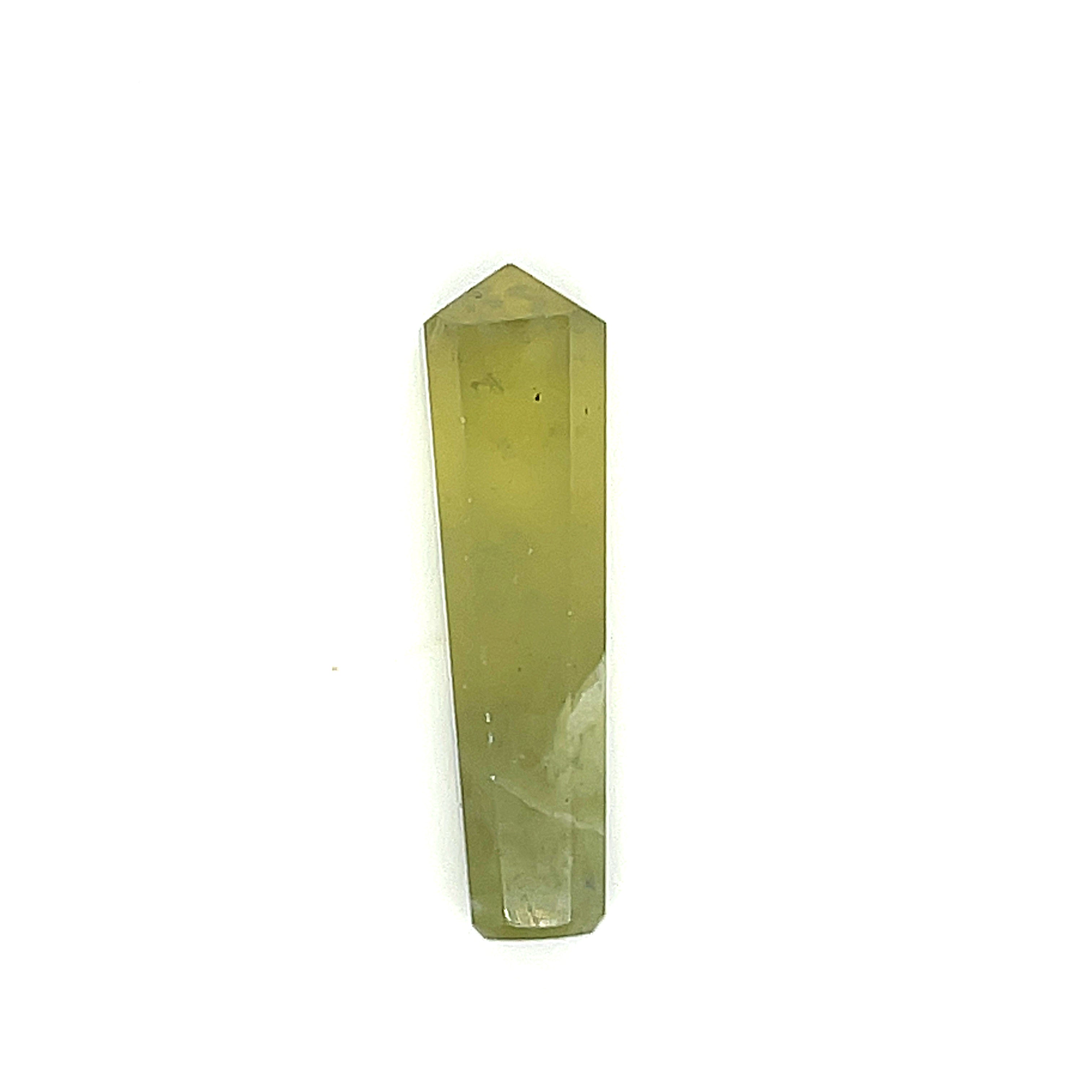 Peridot gemstone Points