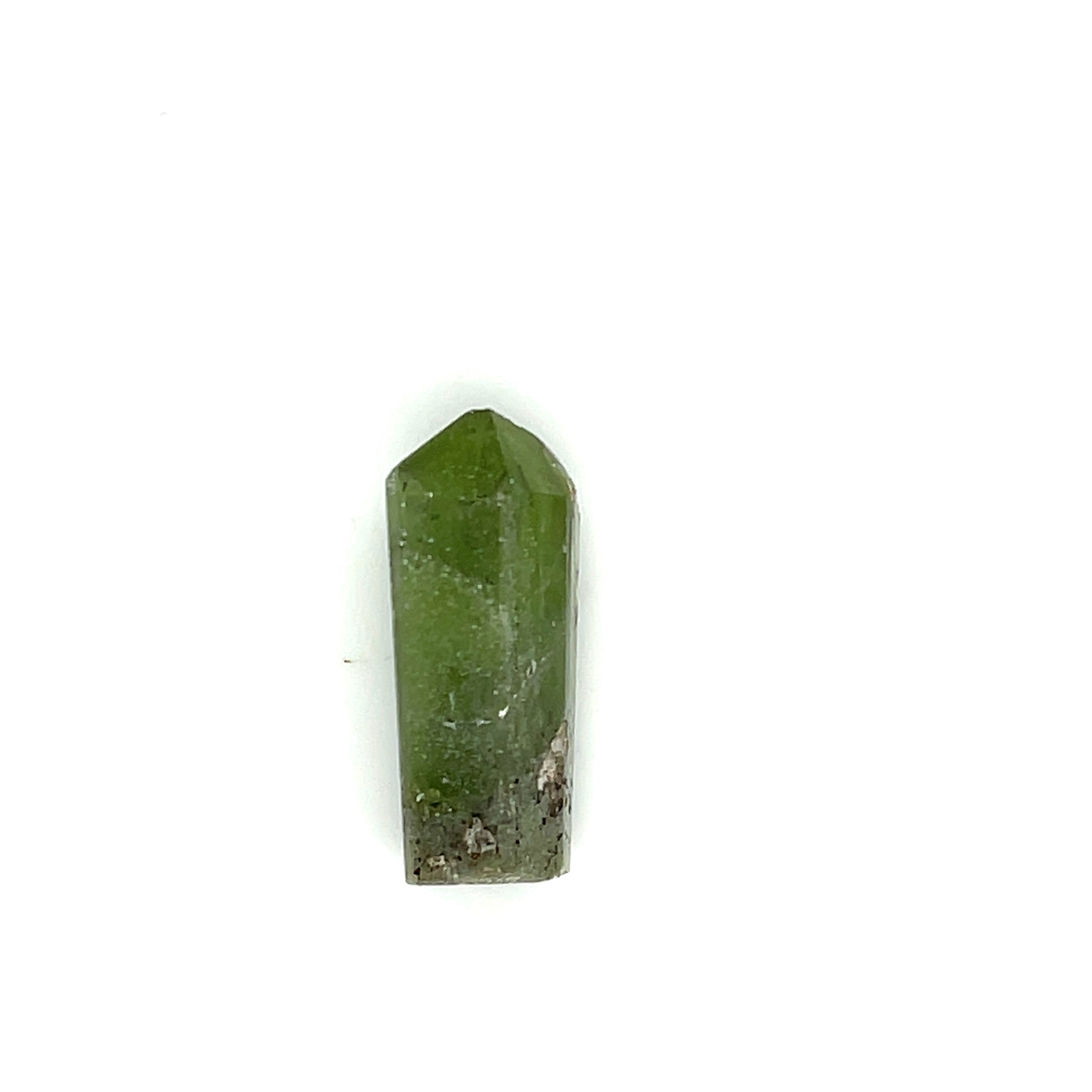 Peridot gemstone Points