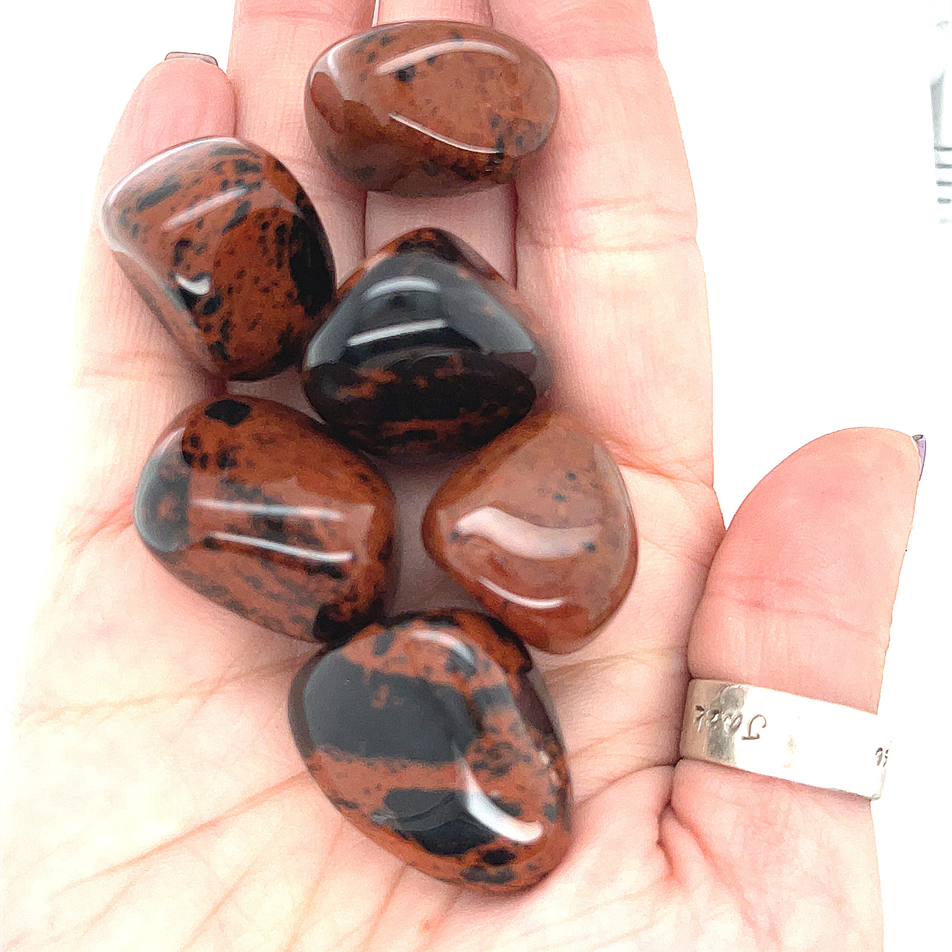 Mahogany Obsidian Tumbled Gemstones