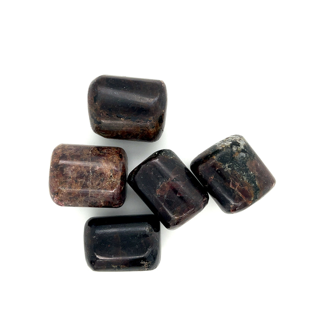 Red Garnet Tumbled Gemstone