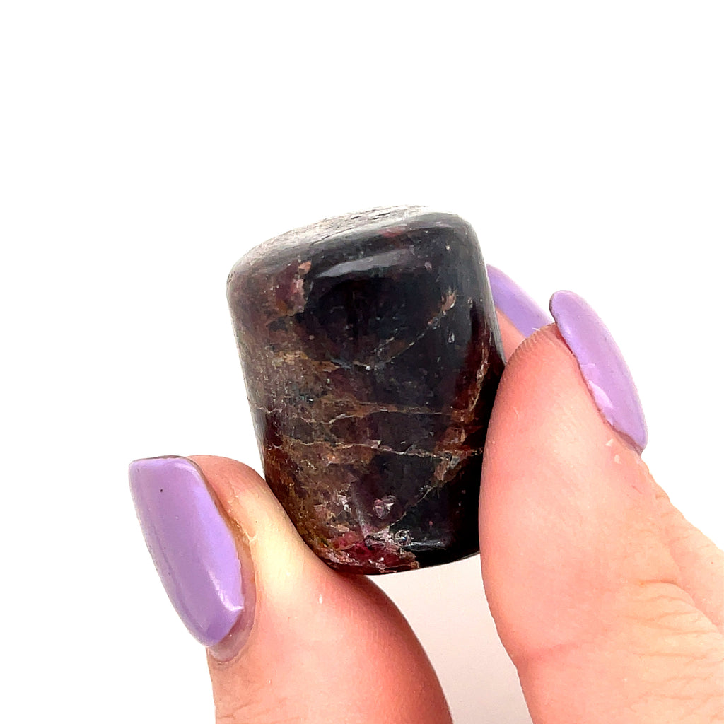 Red Garnet Tumbled Gemstone