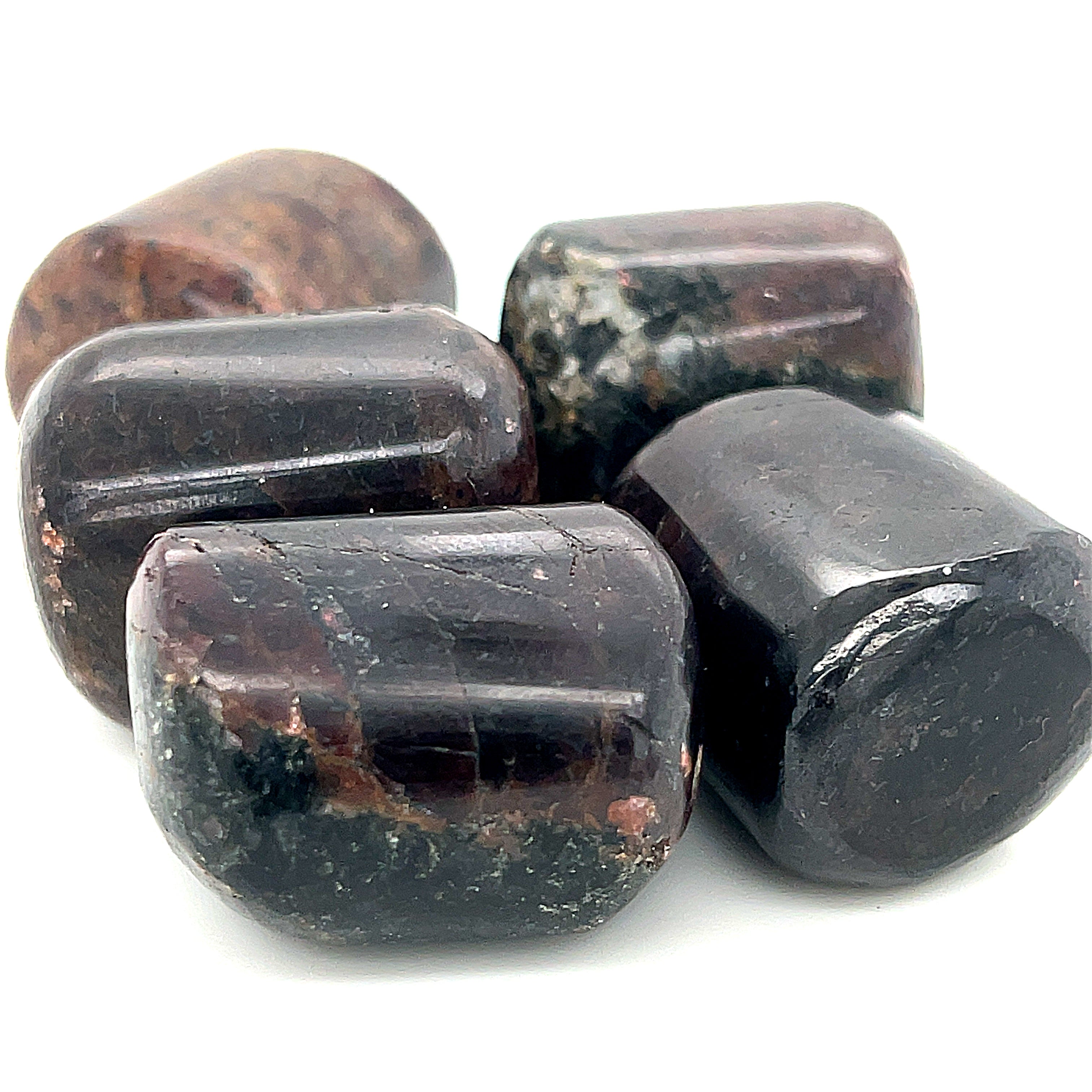 Red Garnet Tumbled Gemstone