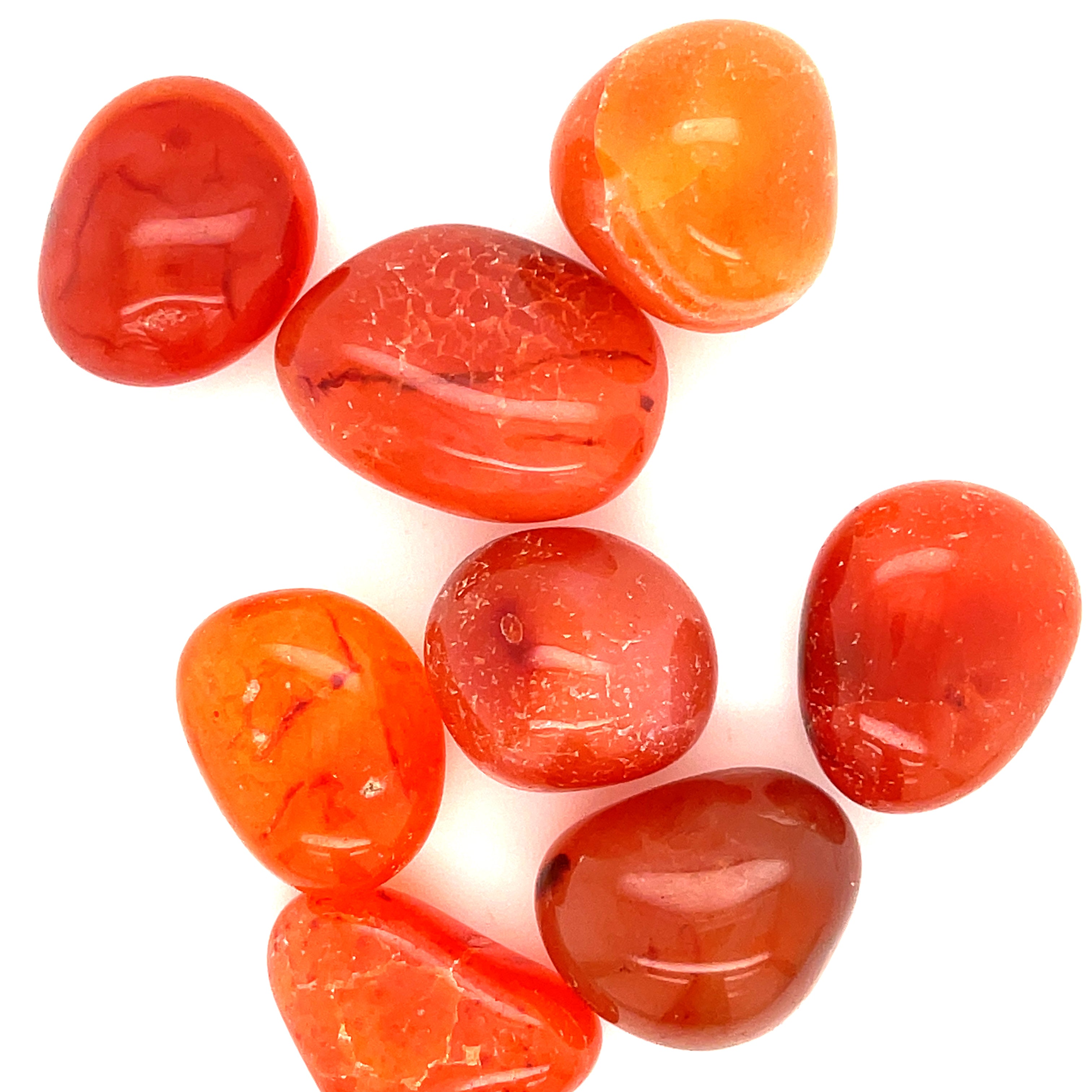 Carnelian tumbled Gemstones