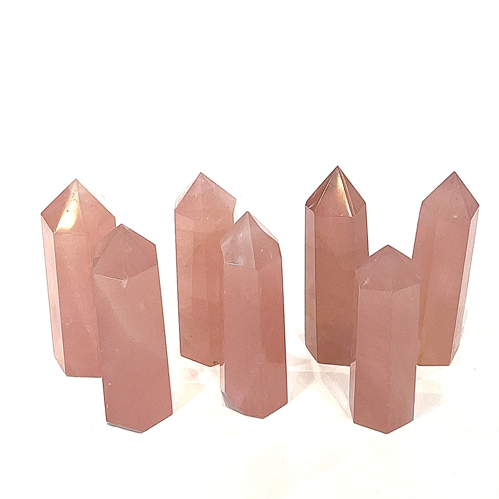 Rose Quartz Tower | Stone of Unconditional Love | Ethically Sourced