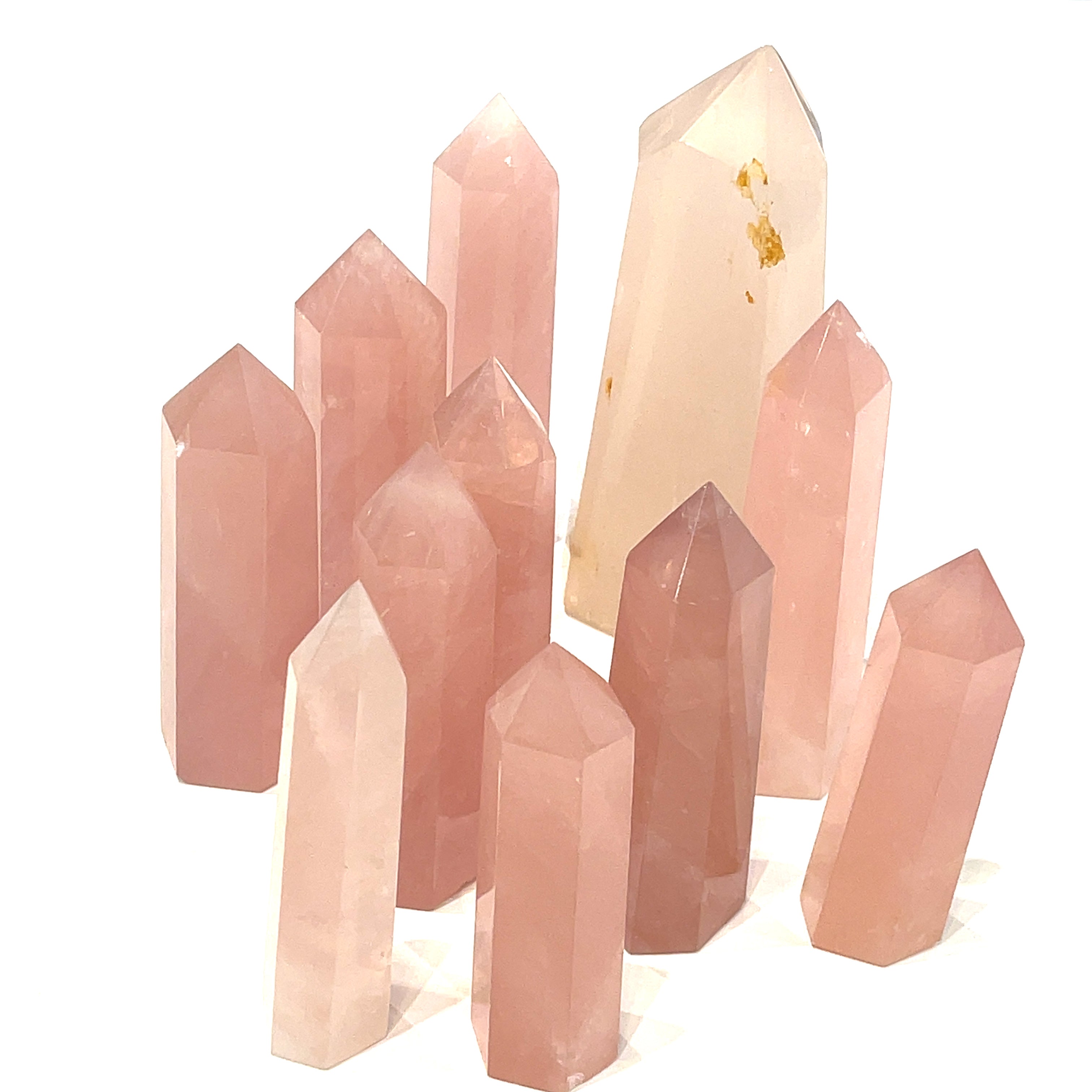 Rose Quartz Tower | Stone of Unconditional Love | Ethically Sourced