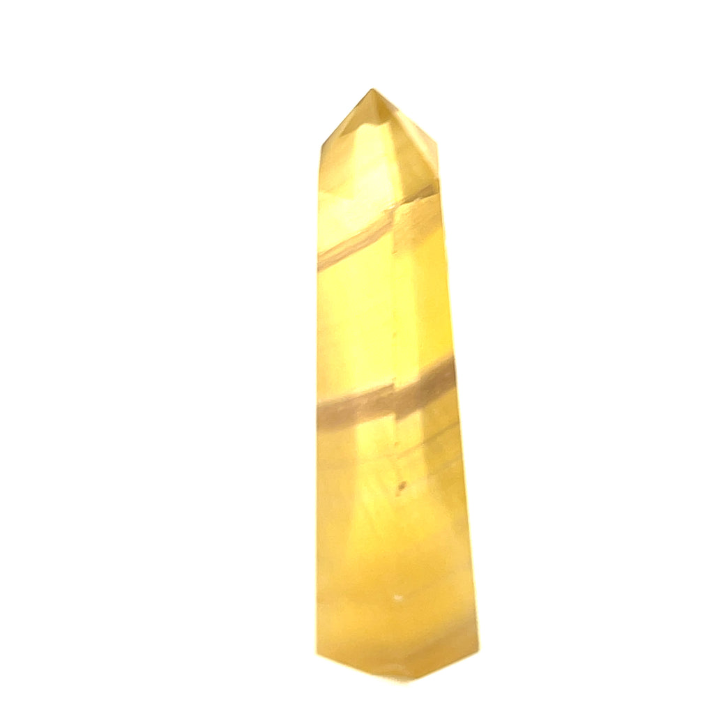 Yellow Fluorite Gemstone Tower