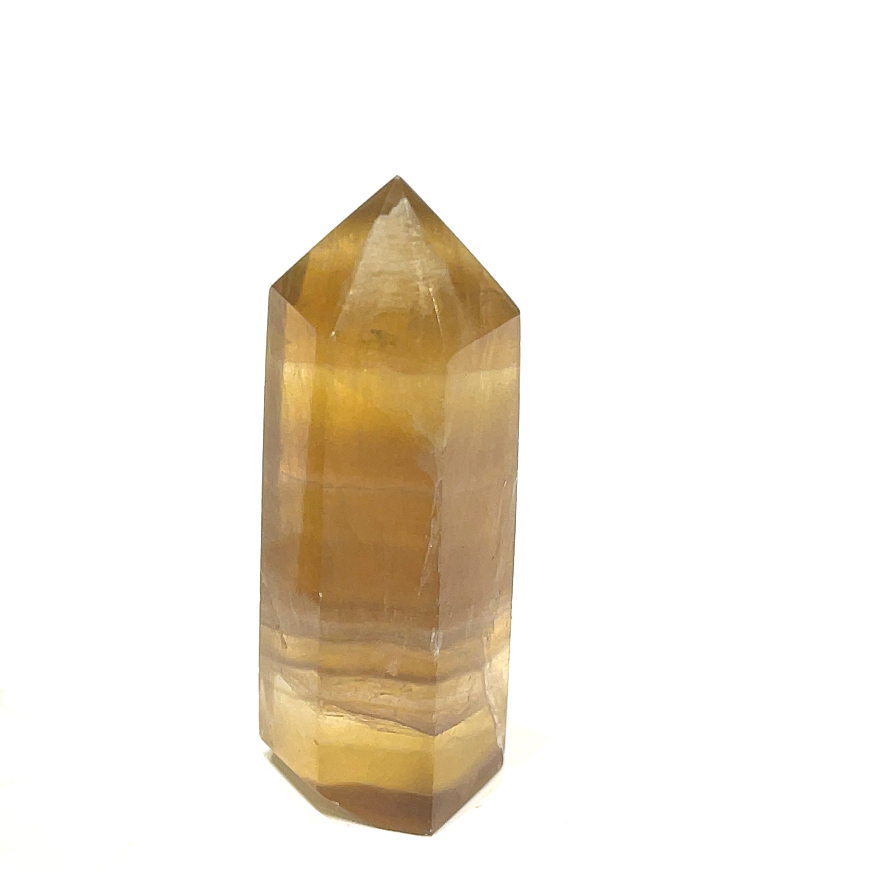 Yellow Fluorite Gemstone Tower