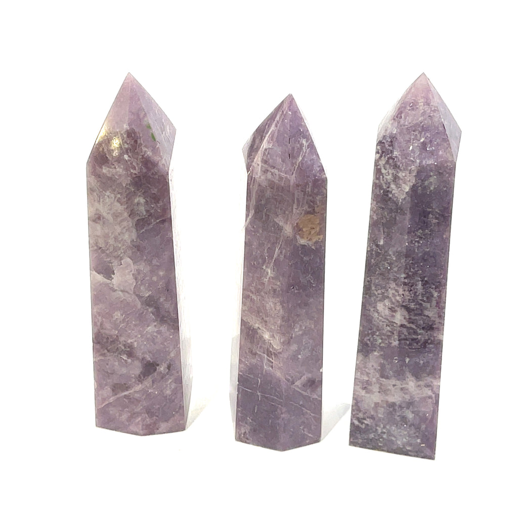 Lepidolite Gemstone Tower