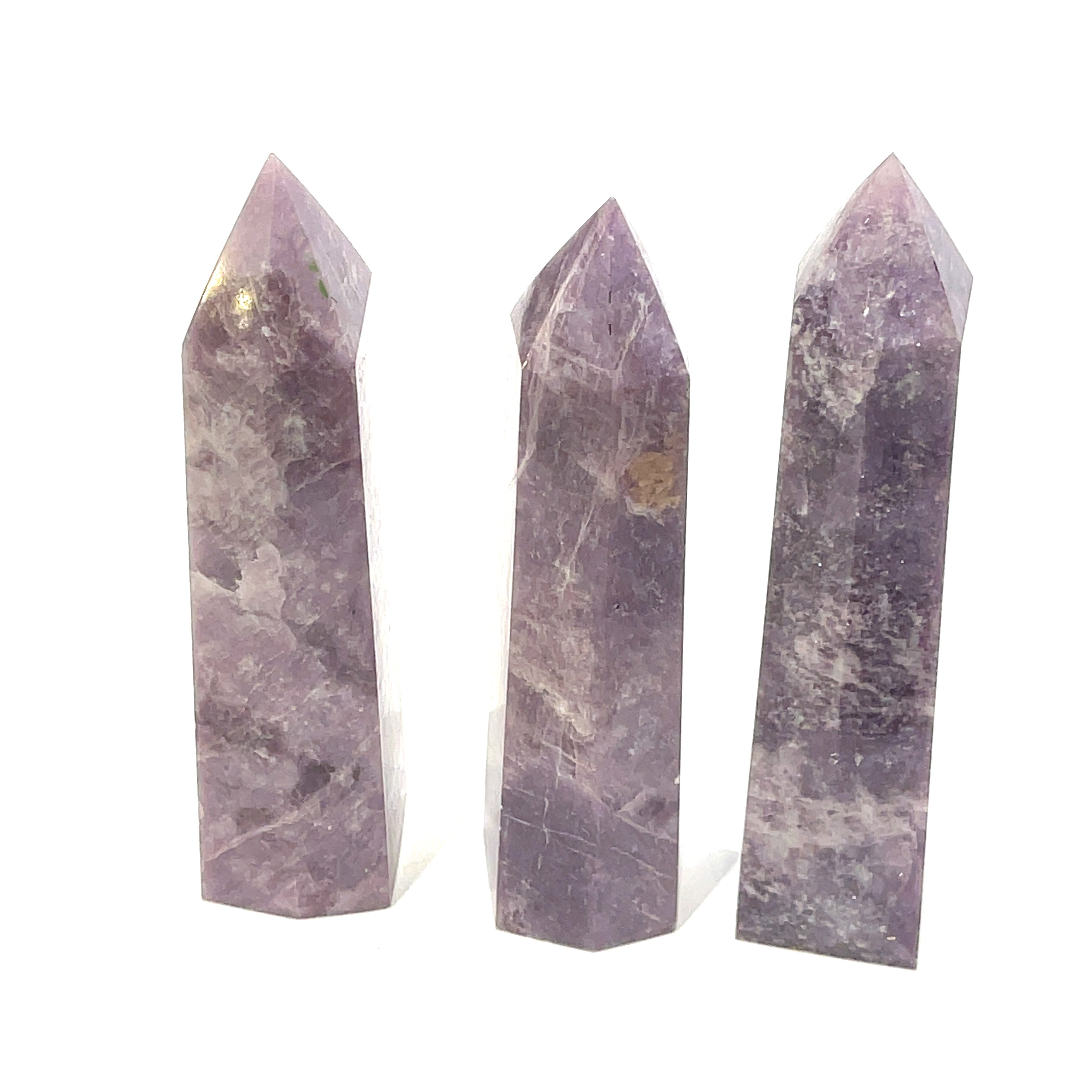 Lepidolite Gemstone Tower