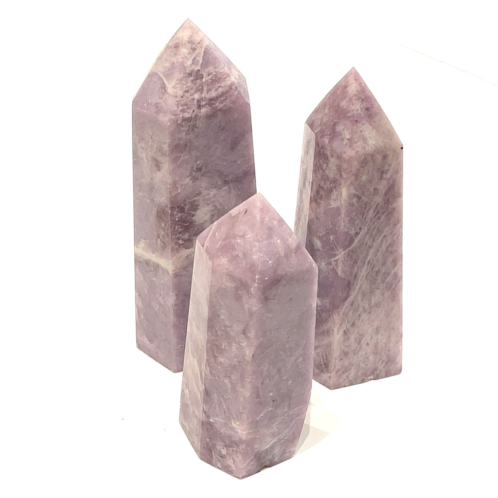 Lepidolite Gemstone Tower
