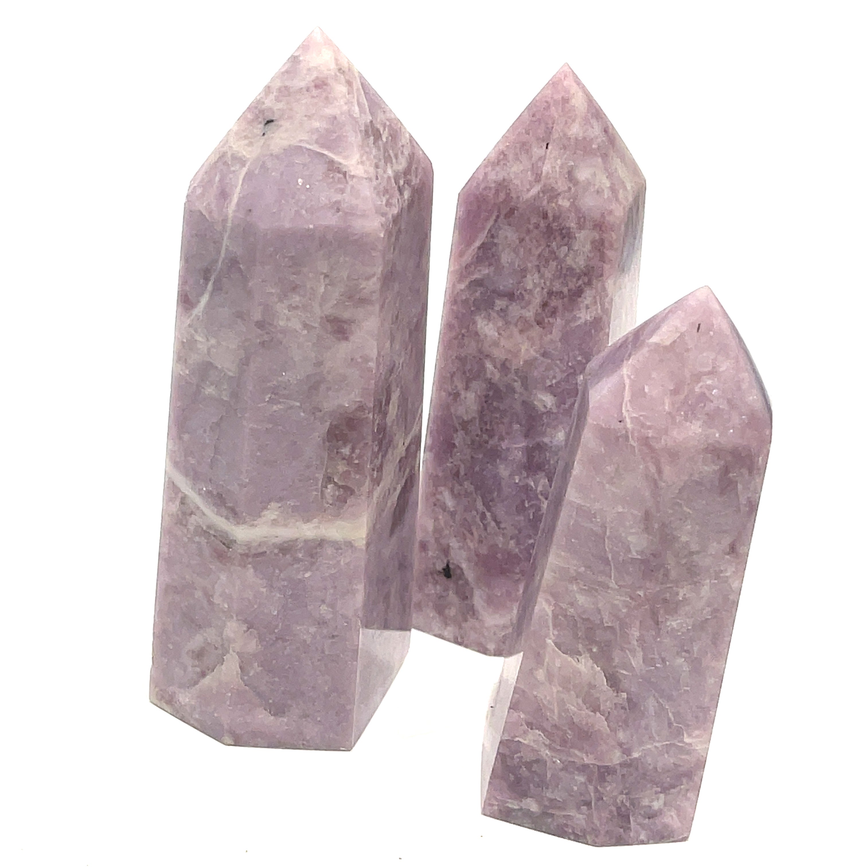 Lepidolite Gemstone Tower