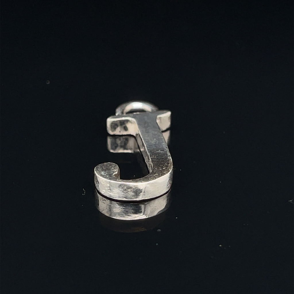 Letter Initial pendants in Sterling Silver