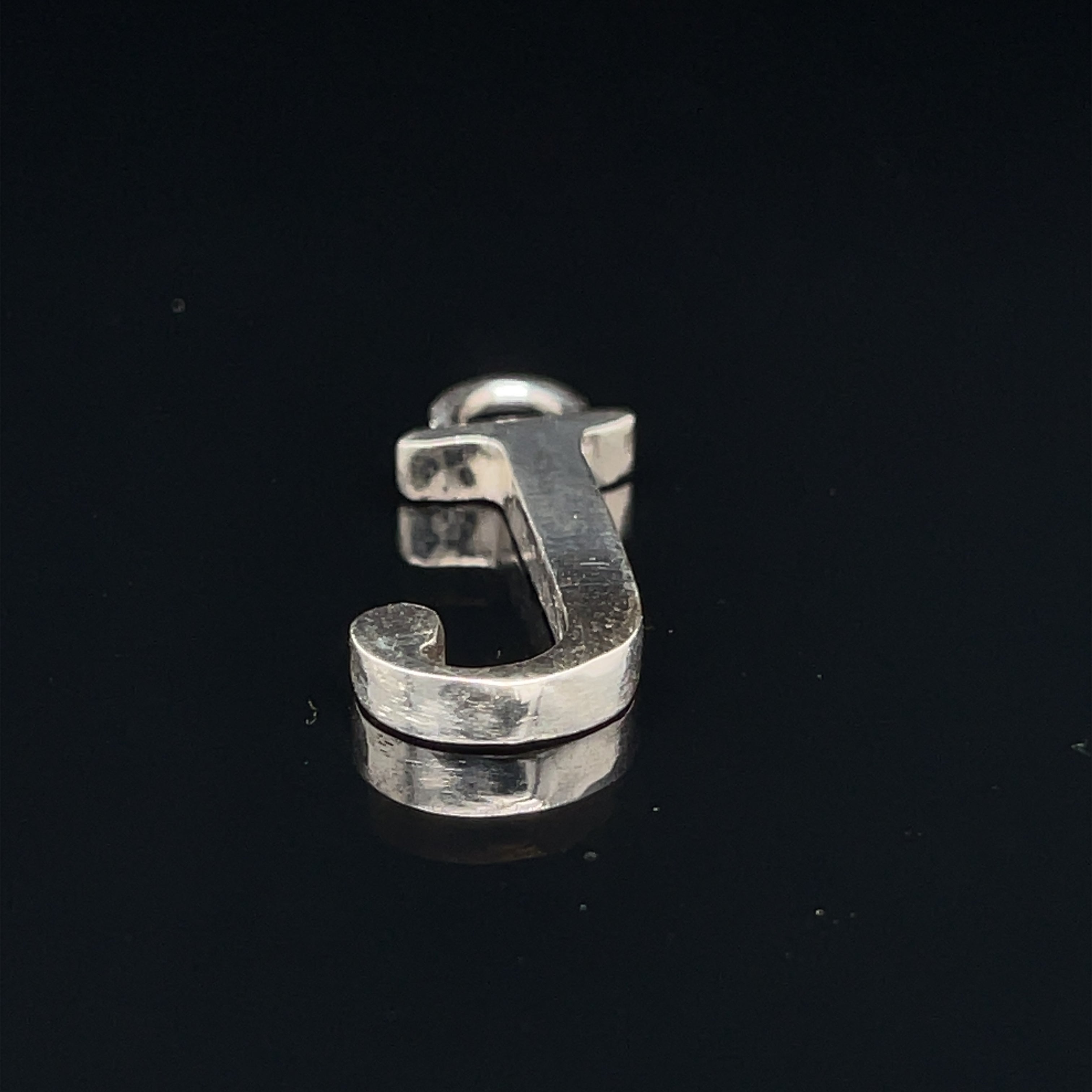 Letter Initial pendants in Sterling Silver