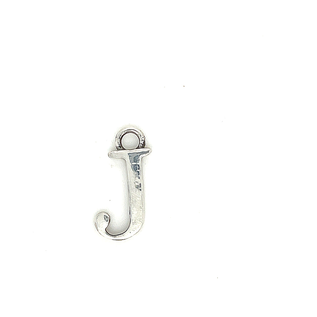 Letter Initial pendants in Sterling Silver