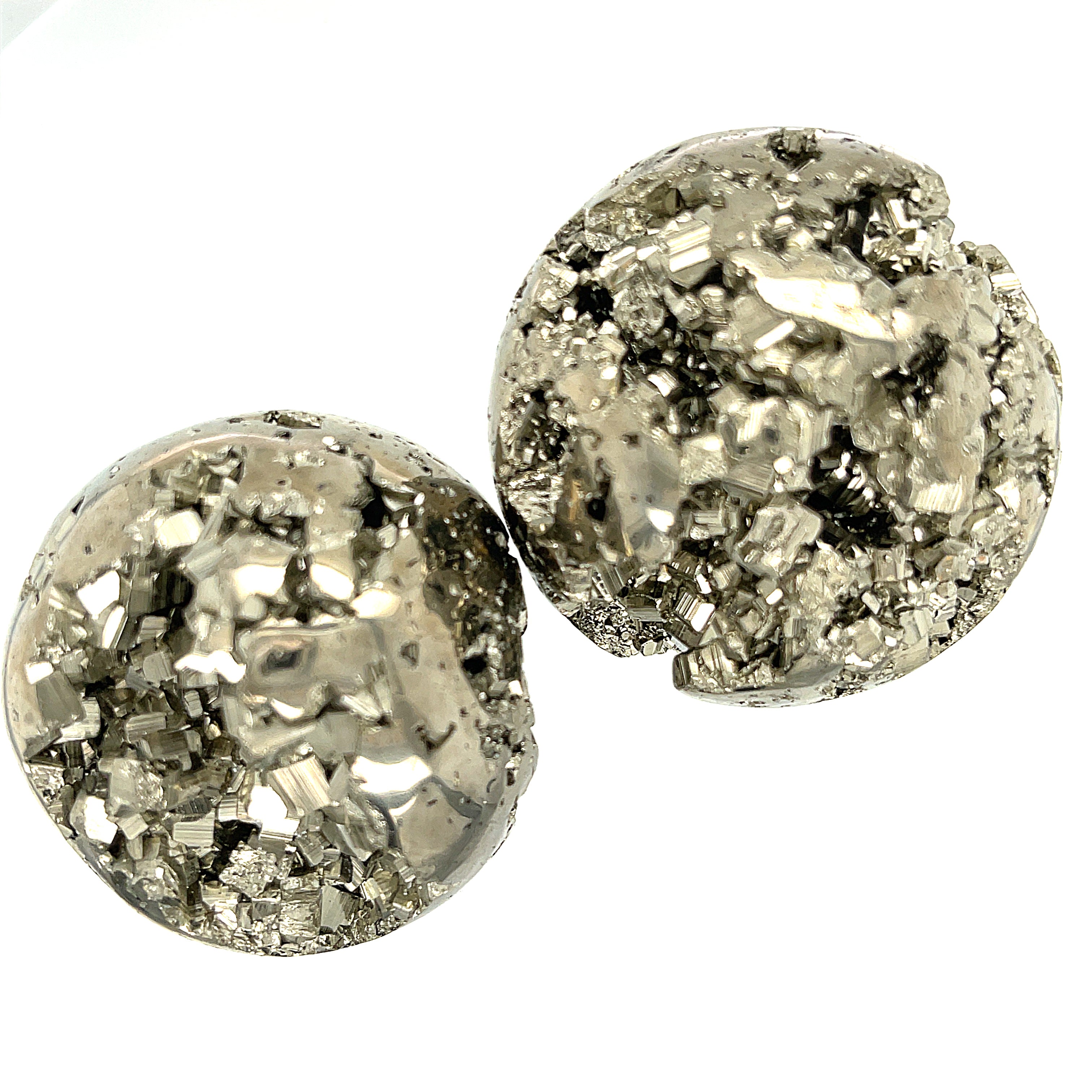 Pyrite gemstones Sphere