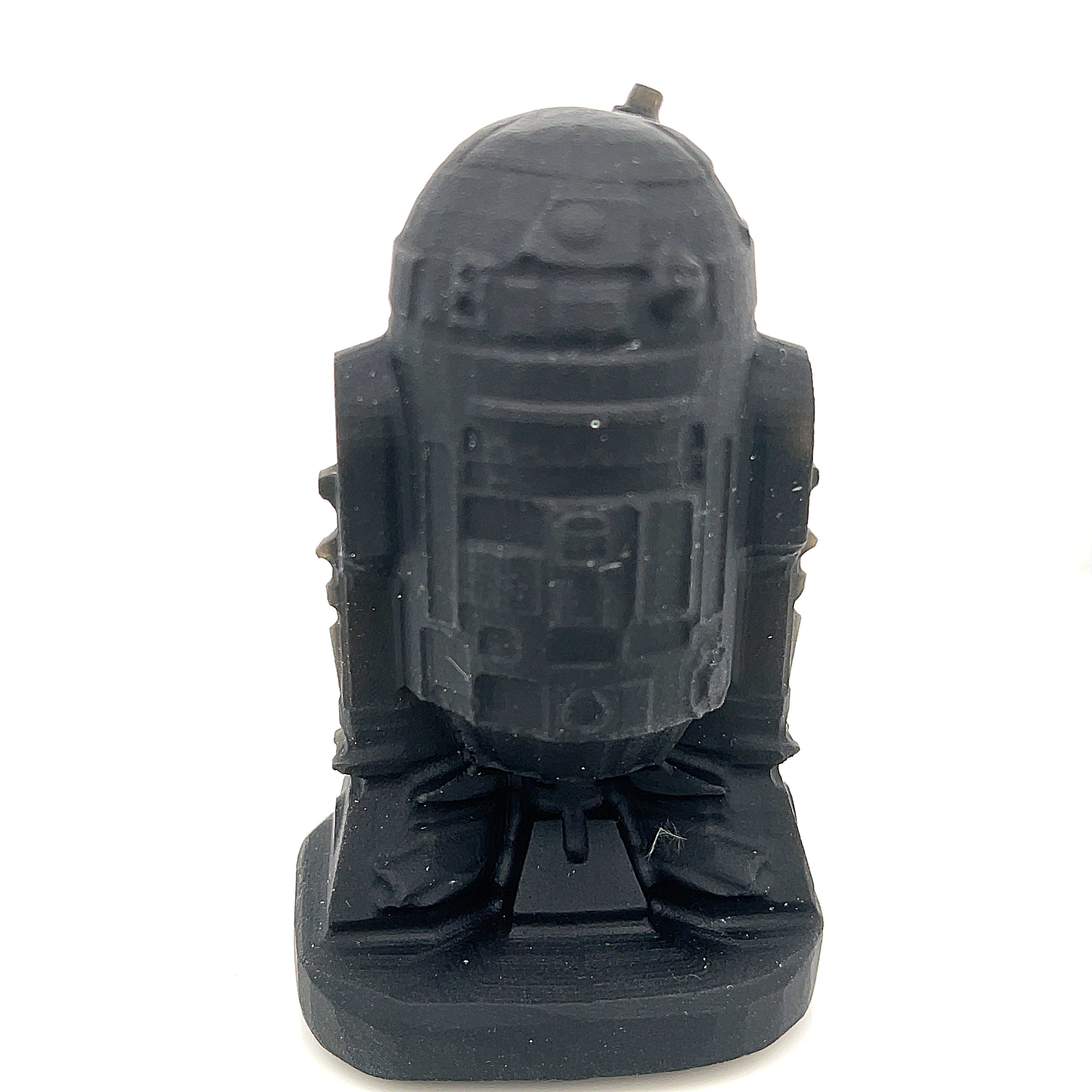 Gemstone Star Wars Figures, Black Obsidian & Green Aventurine