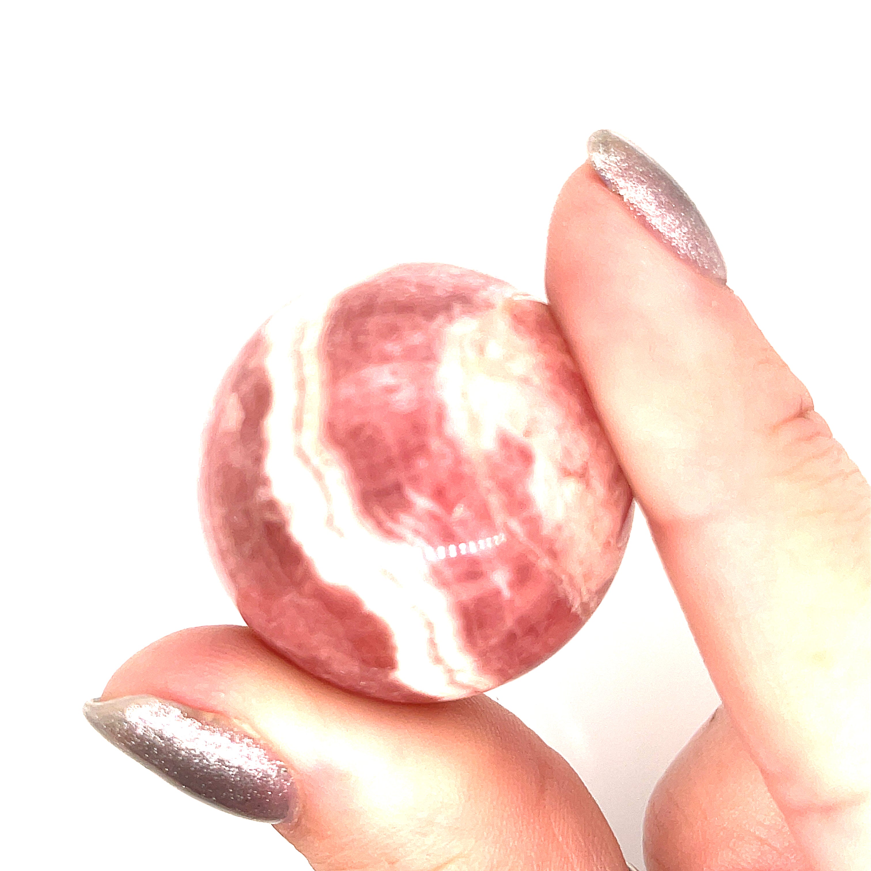 Rhodochrosite Gemstone Spheres