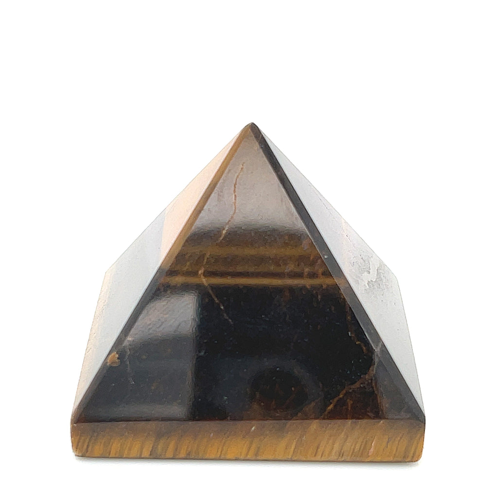 Tiger Eye Gemstone Pyramid