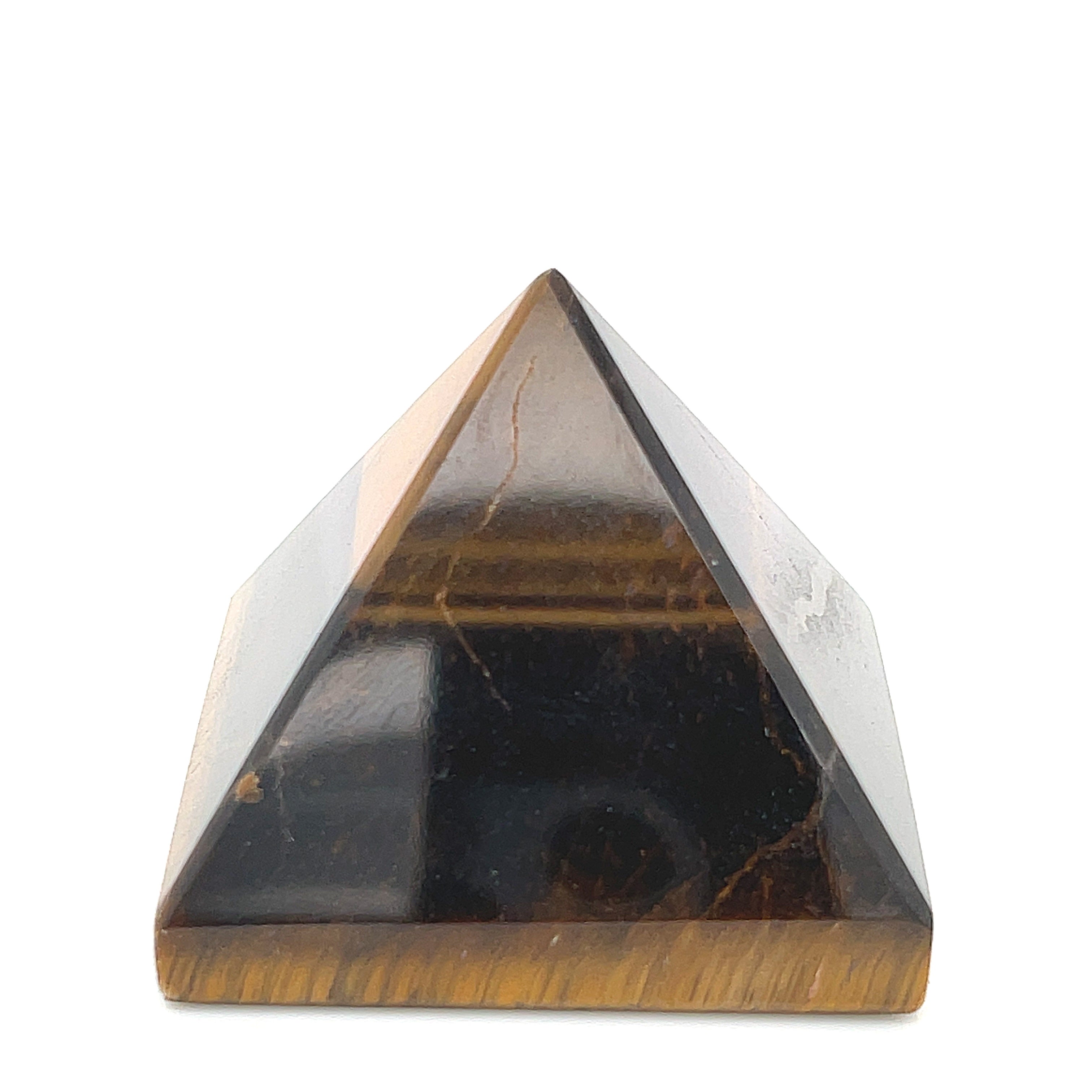 Tiger Eye Gemstone Pyramid