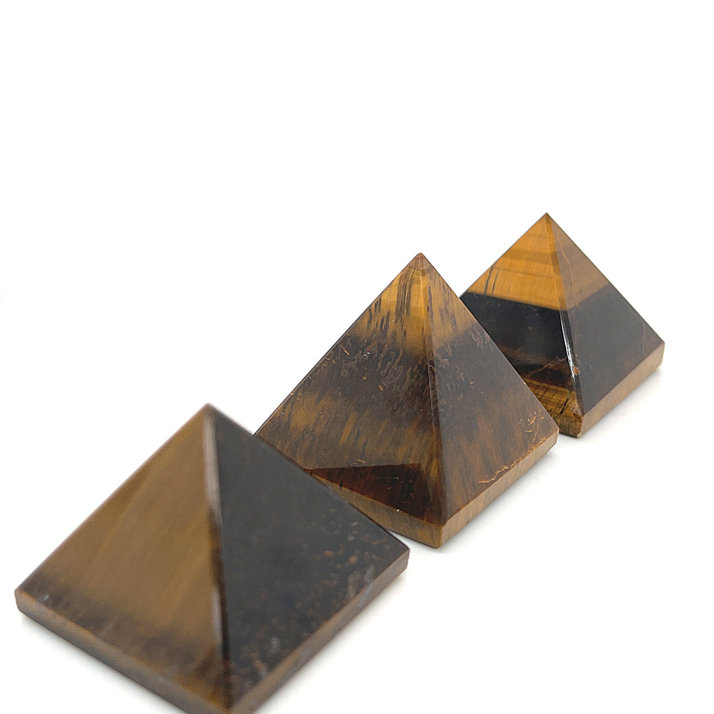 Tiger Eye Gemstone Pyramid