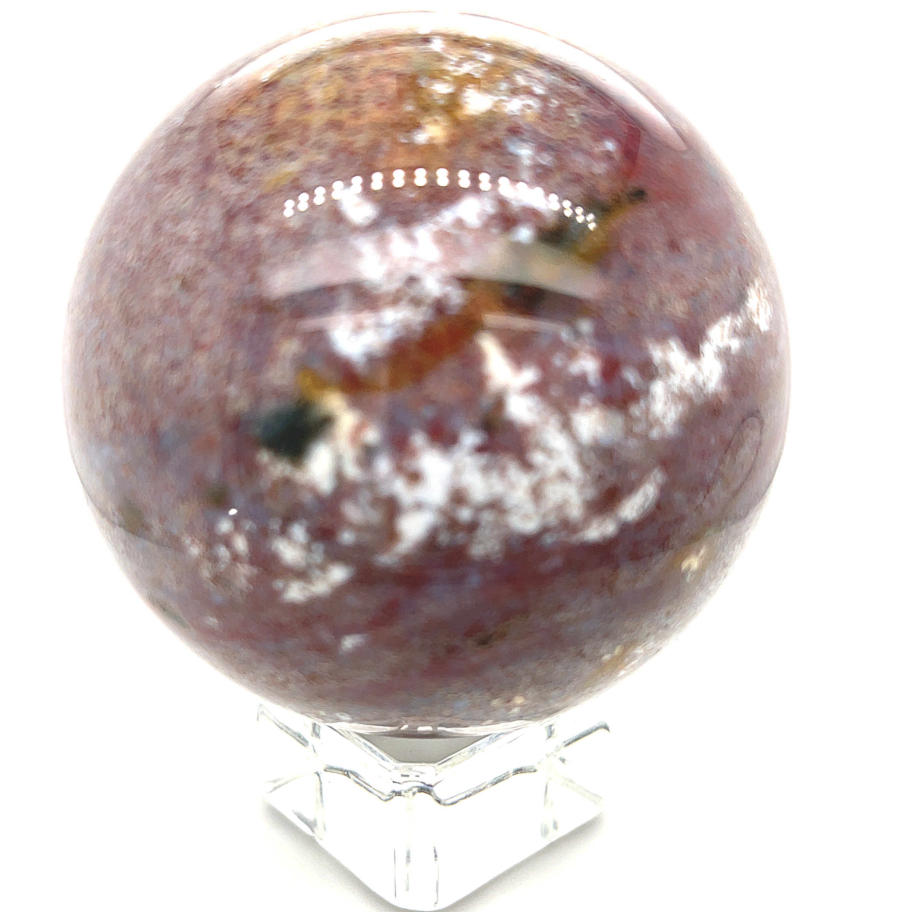 Ocean Jasper Gemstone Sphere