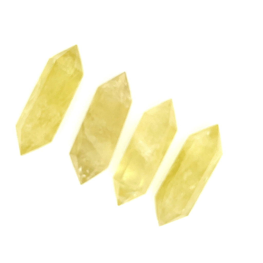 Citrine Gemstone Double Terminated points