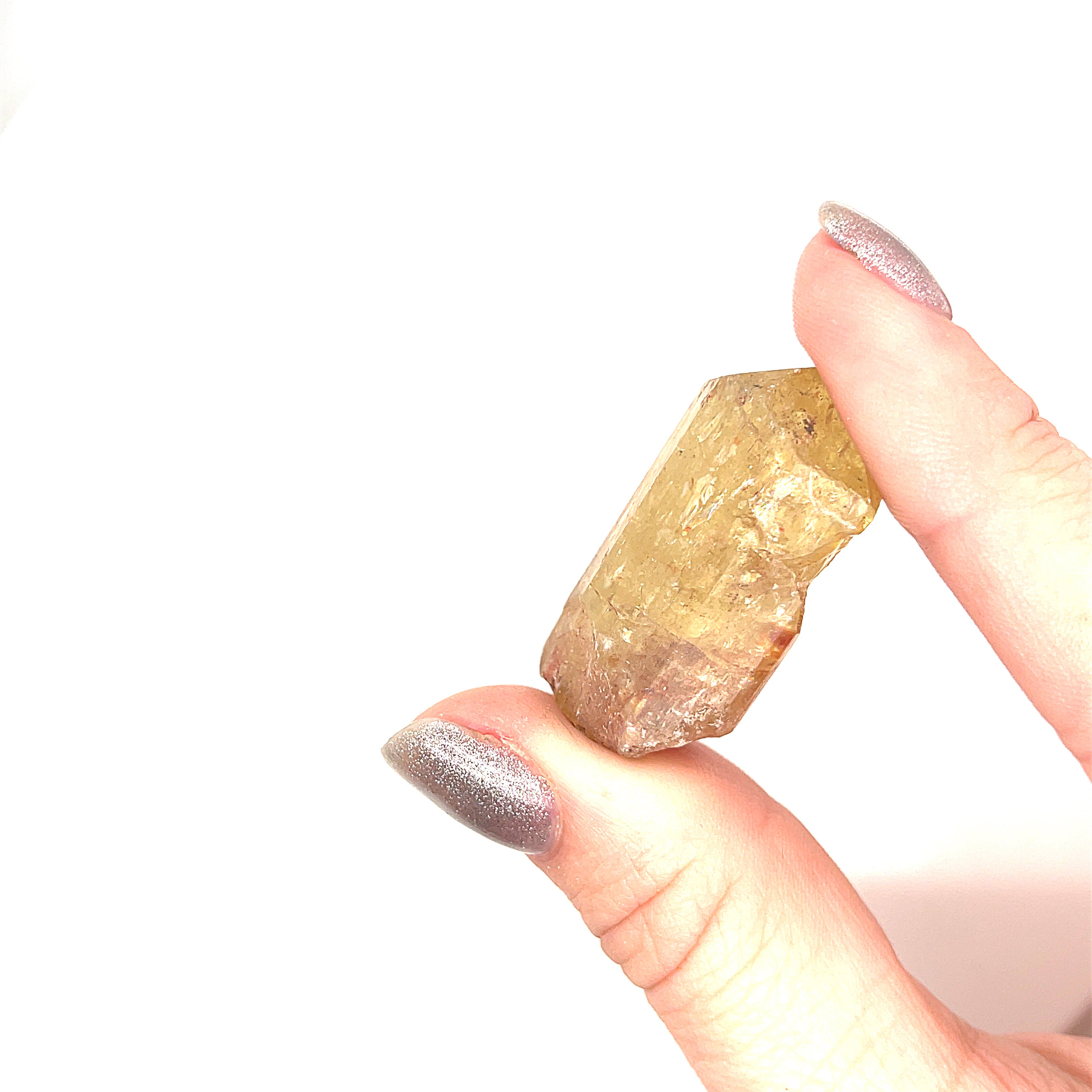 Golden Apatite Raw Gemstone