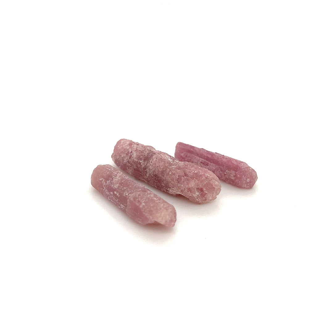 Pink Tourmaline raw gemstone