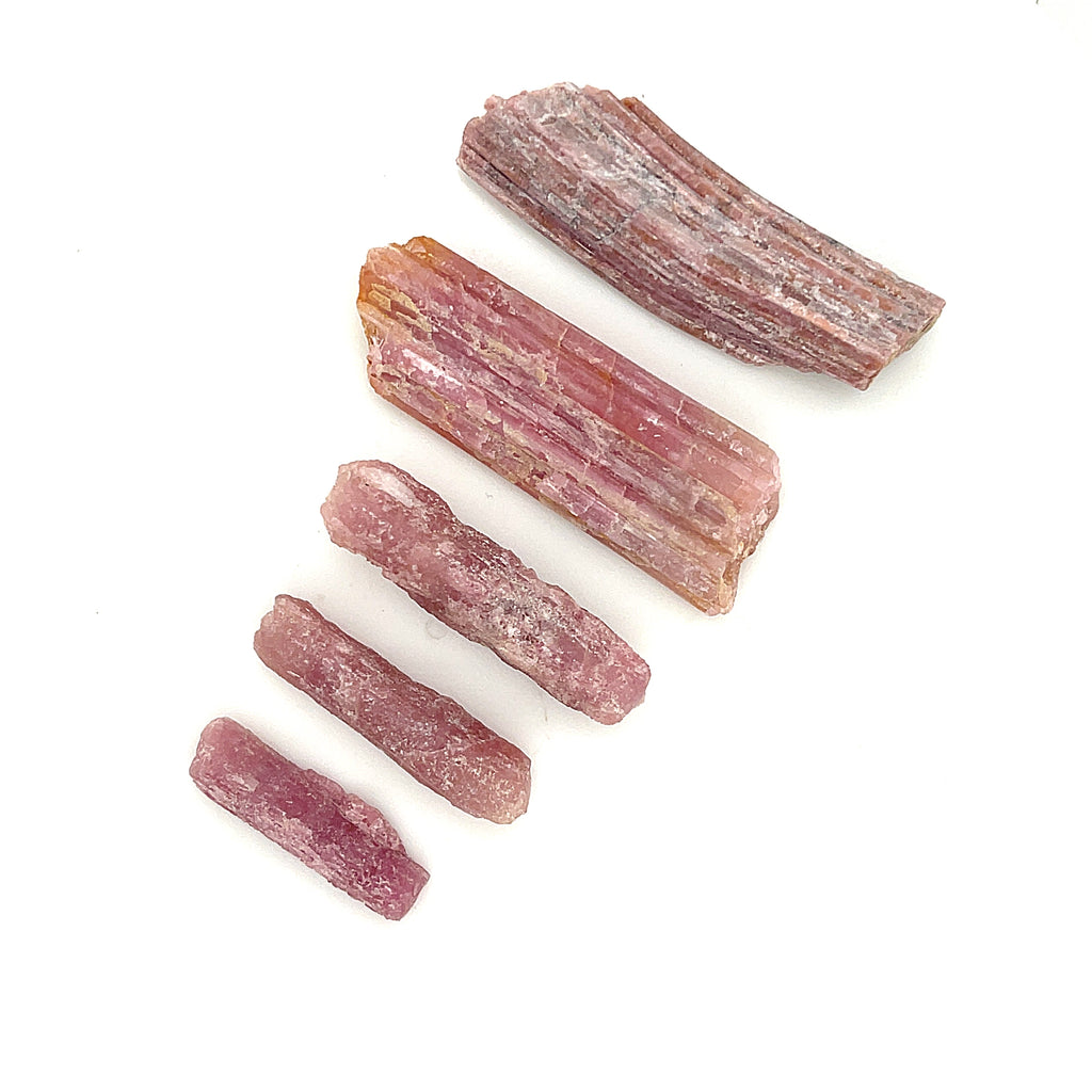 Pink Tourmaline raw gemstone