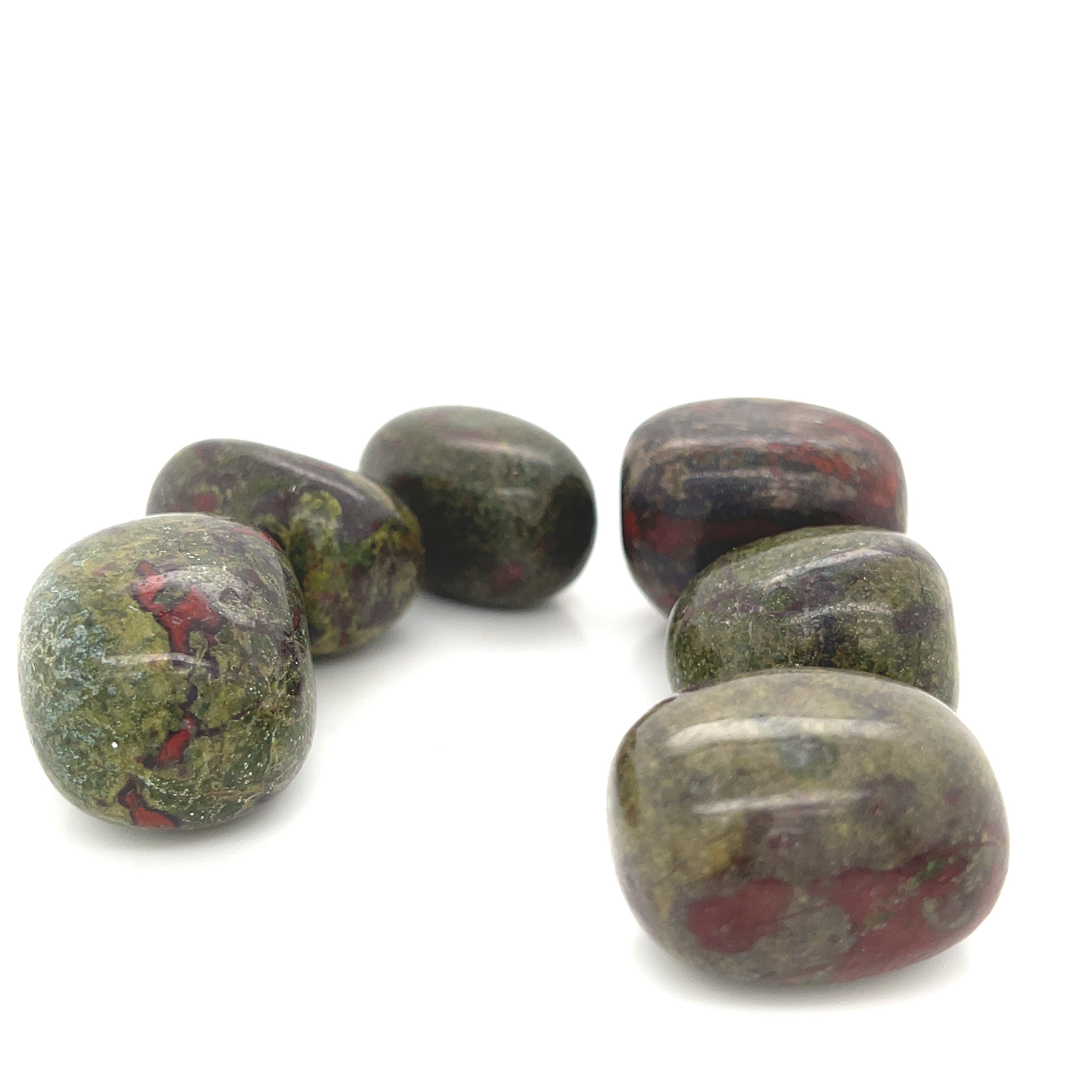 Dragon Blood Jasper, Tumbled Gemstone