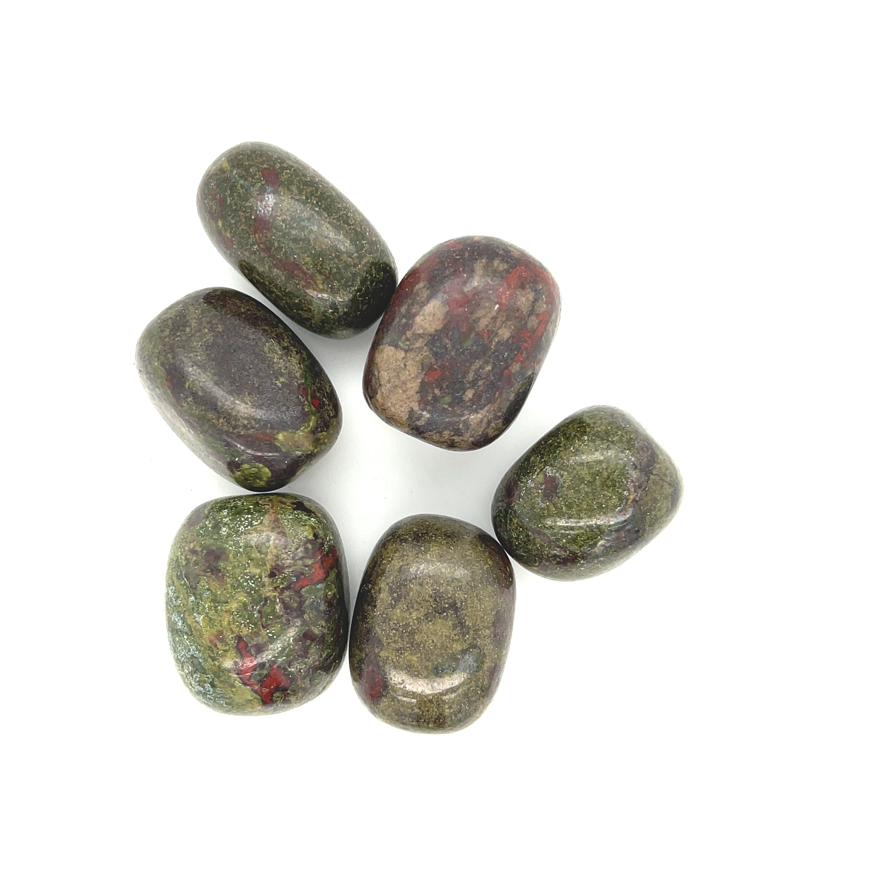 Dragon Blood Jasper, Tumbled Gemstone