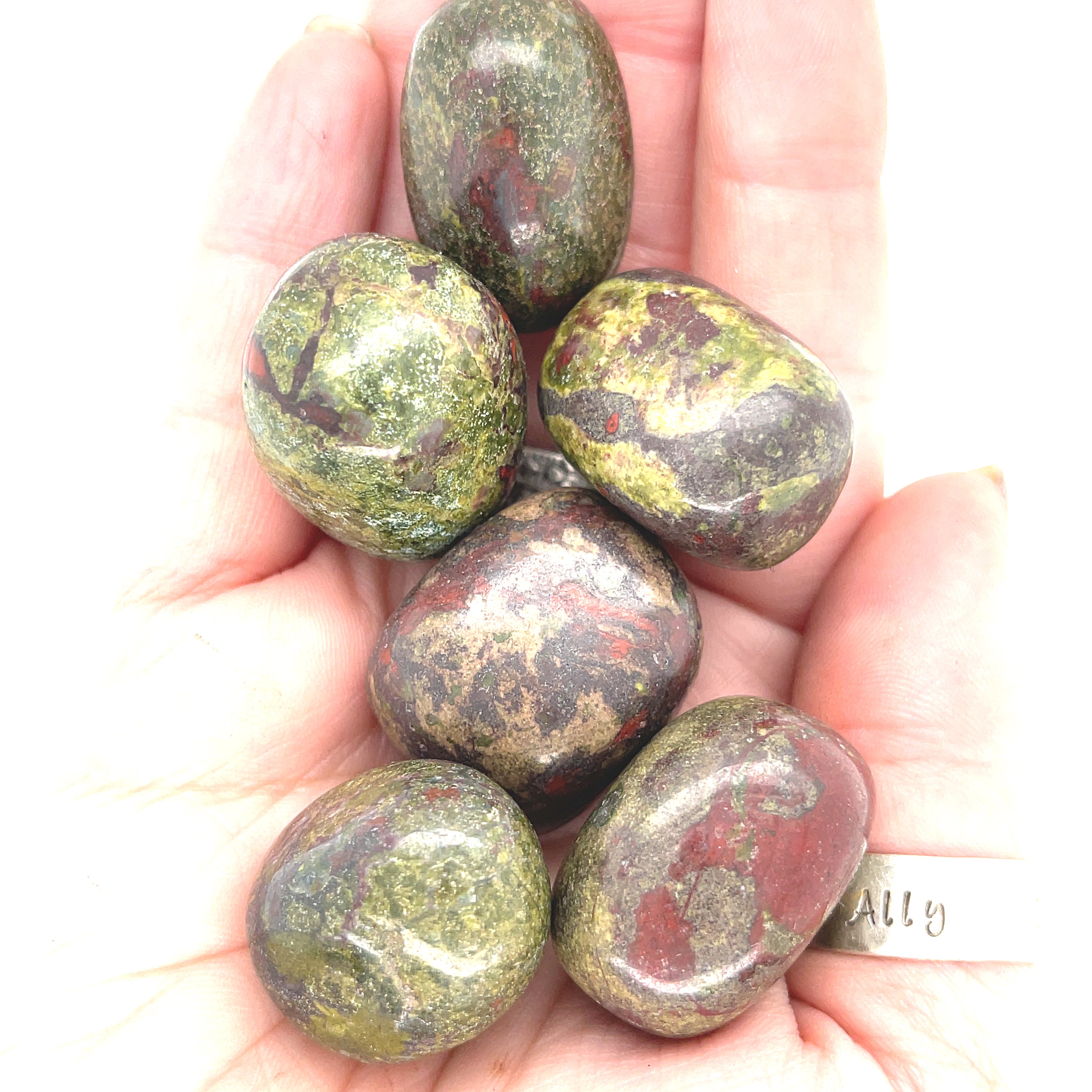 Dragon Blood Jasper, Tumbled Gemstone