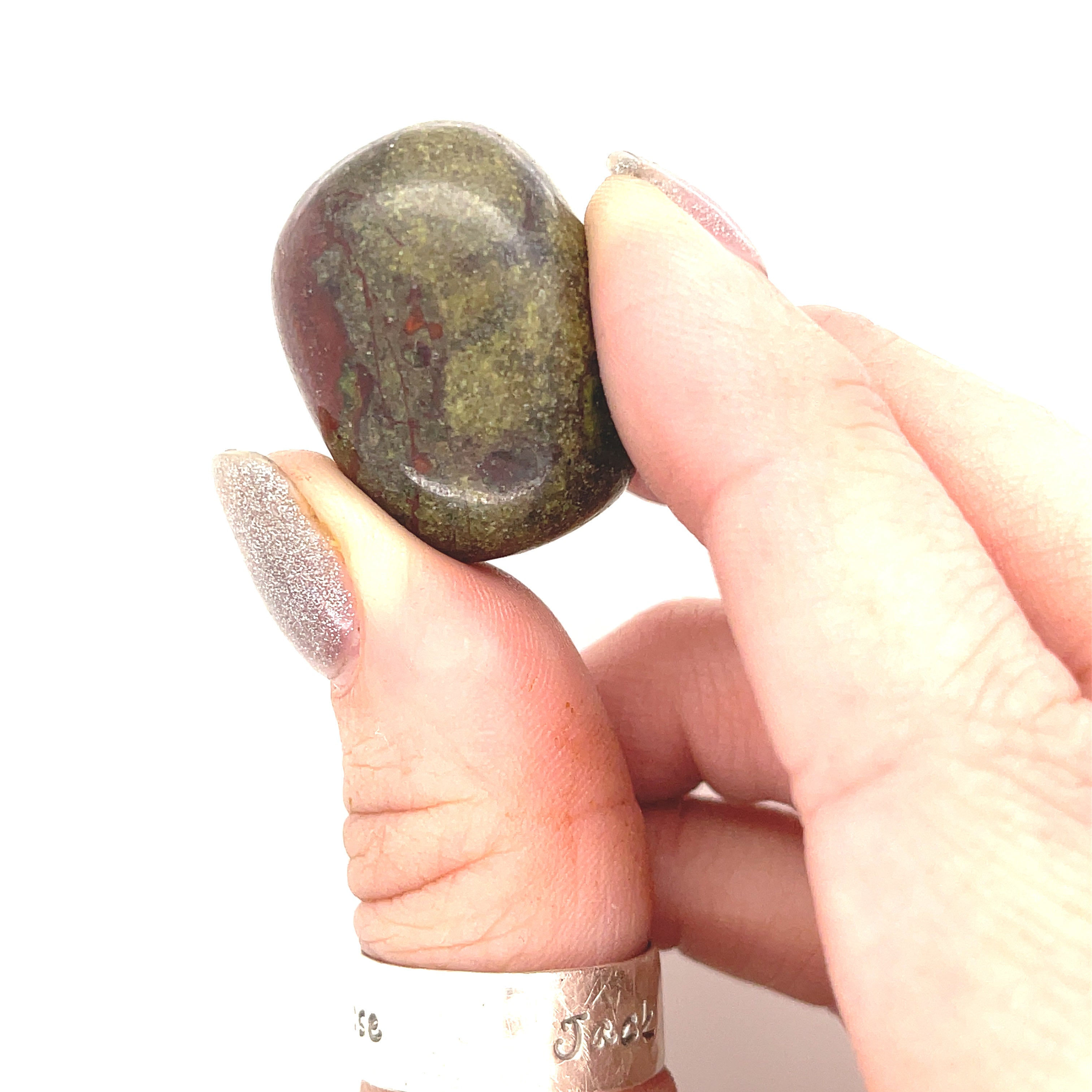 Dragon Blood Jasper, Tumbled Gemstone