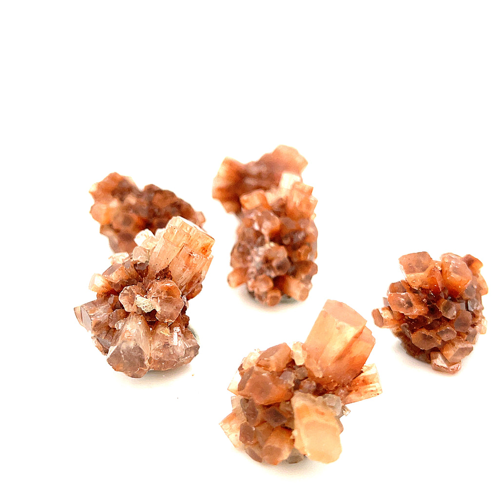 Aragonite, Sputnik,  Star Cluster Raw gemstone