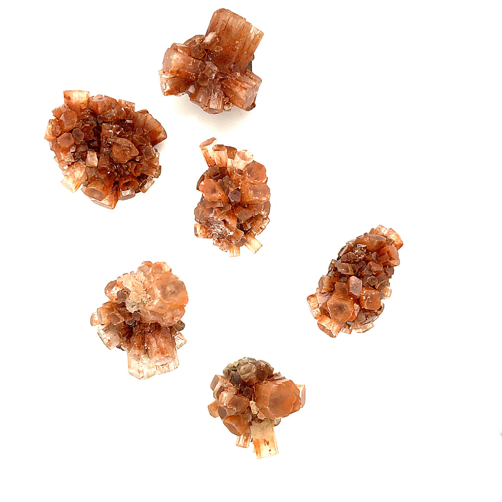 Aragonite, Sputnik,  Star Cluster Raw gemstone