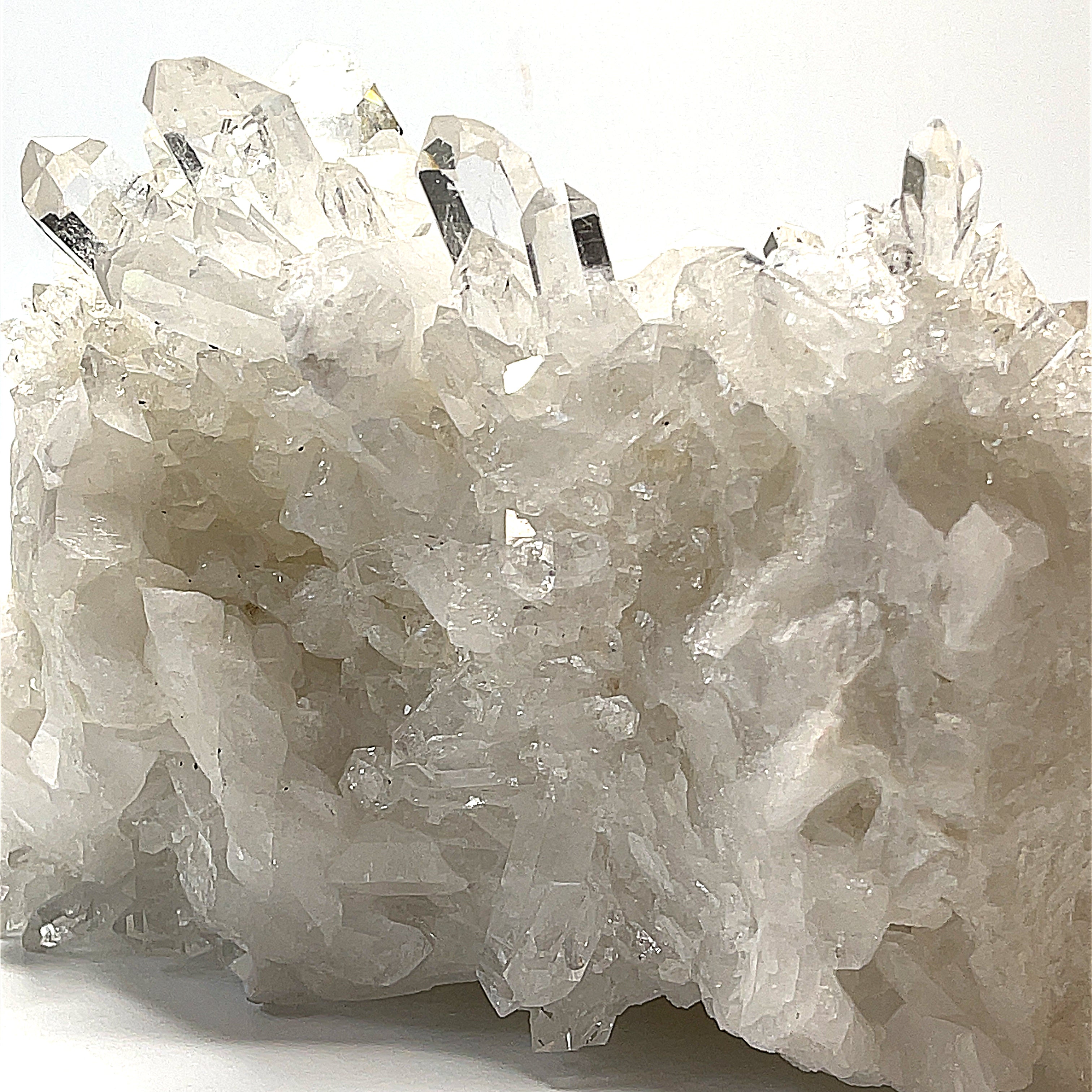 Clear Quartz Gemstone collectors piece , Alter stone, home decor gemstone